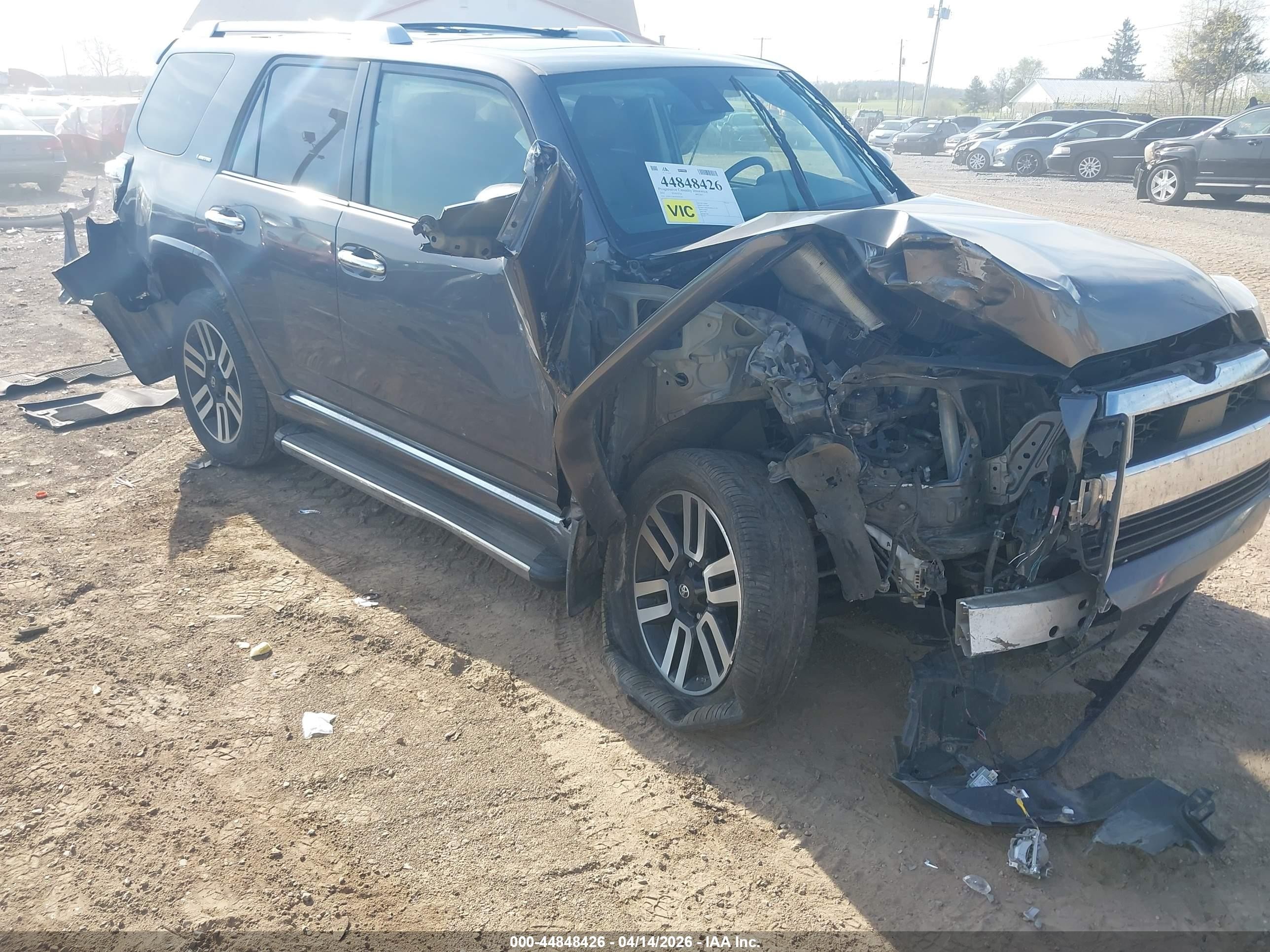 2021 Toyota 4Runner Limited, VIN JTEKU5JR5M5946185 — All over
