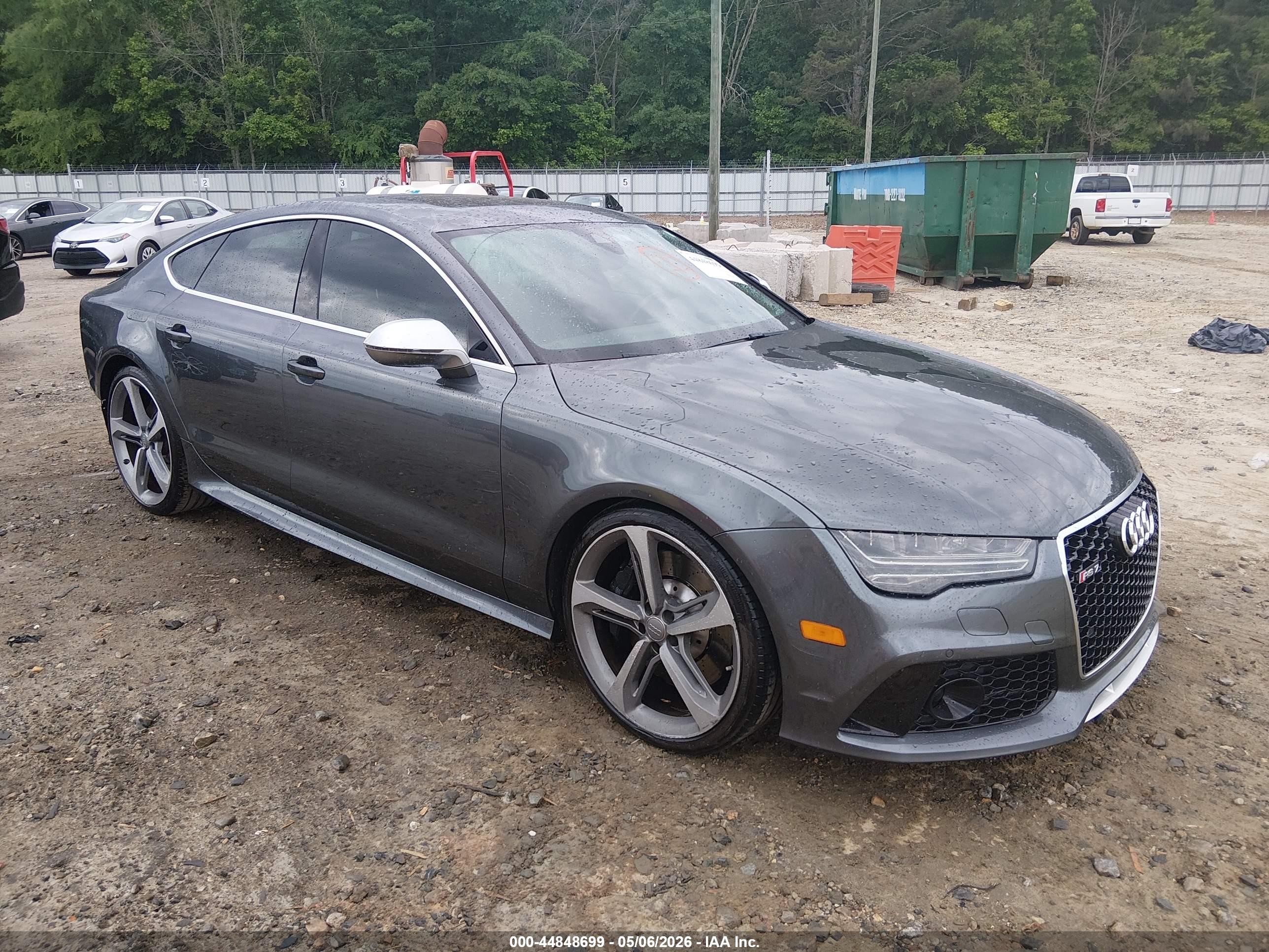 2016 Audi RS 7 Prestige, VIN WUAW2AFC1GN902605 — Зад