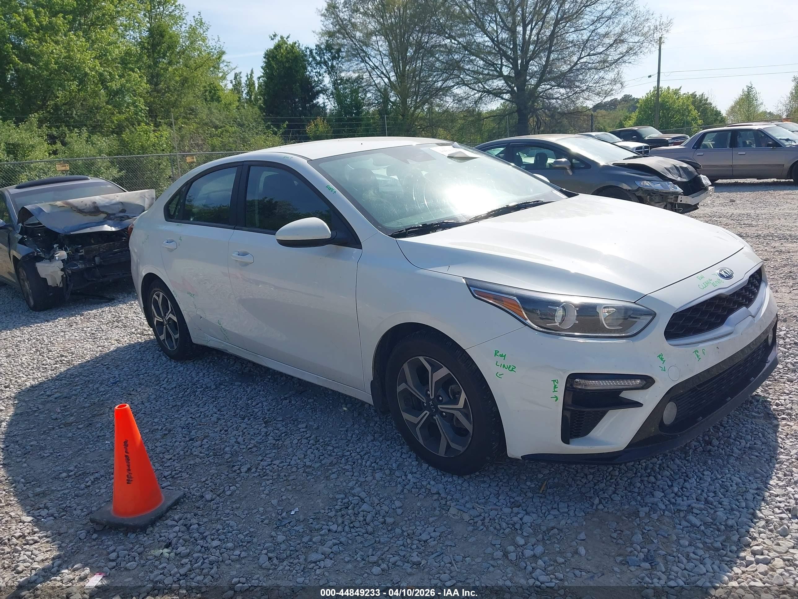2021 Kia Forte LXS, VIN 3KPF24AD7ME372056 — Theft recovery