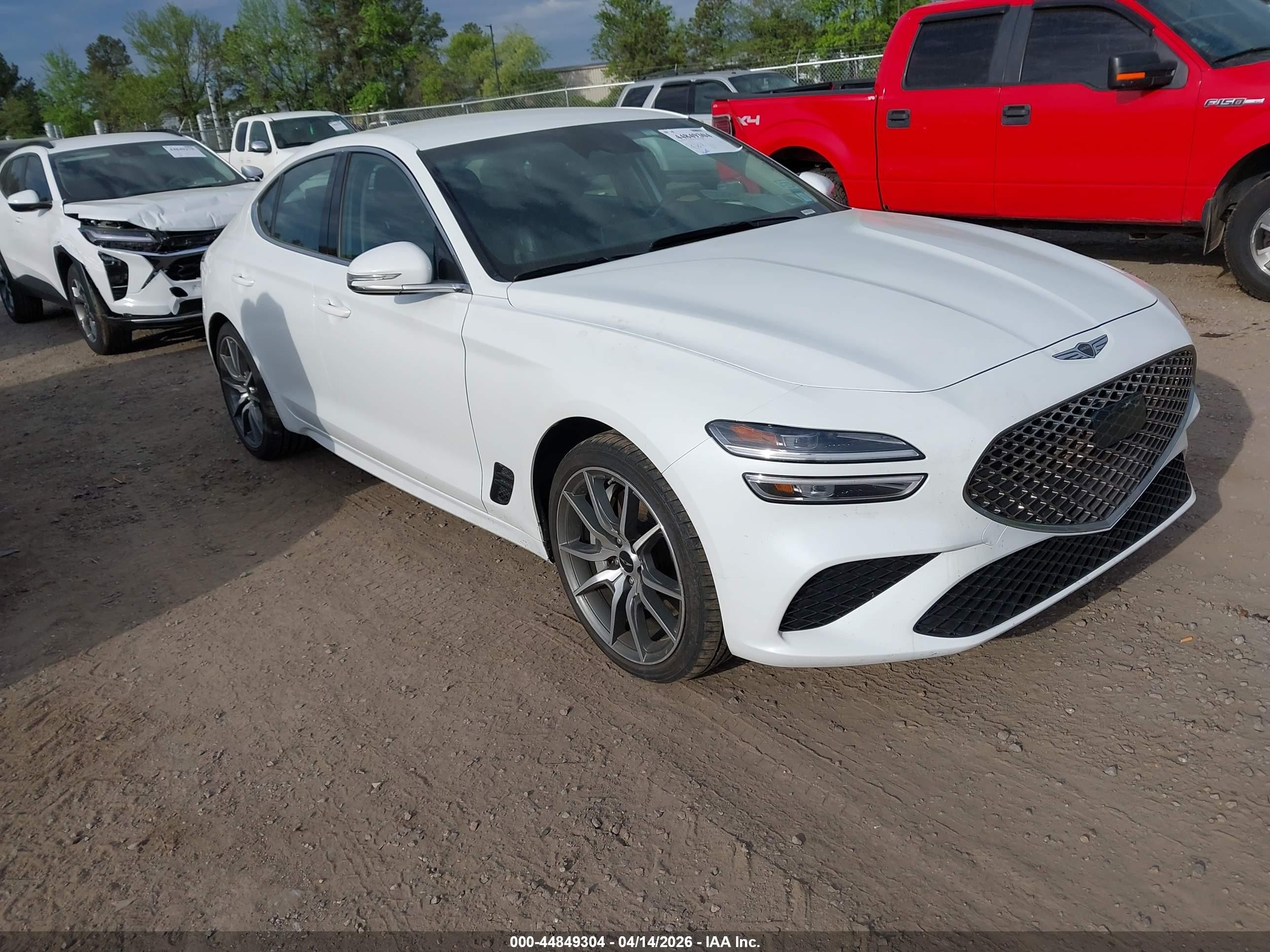 2025 Genesis G70 2.5T, VIN KMTG34SC6SU152785 — Undercarriage