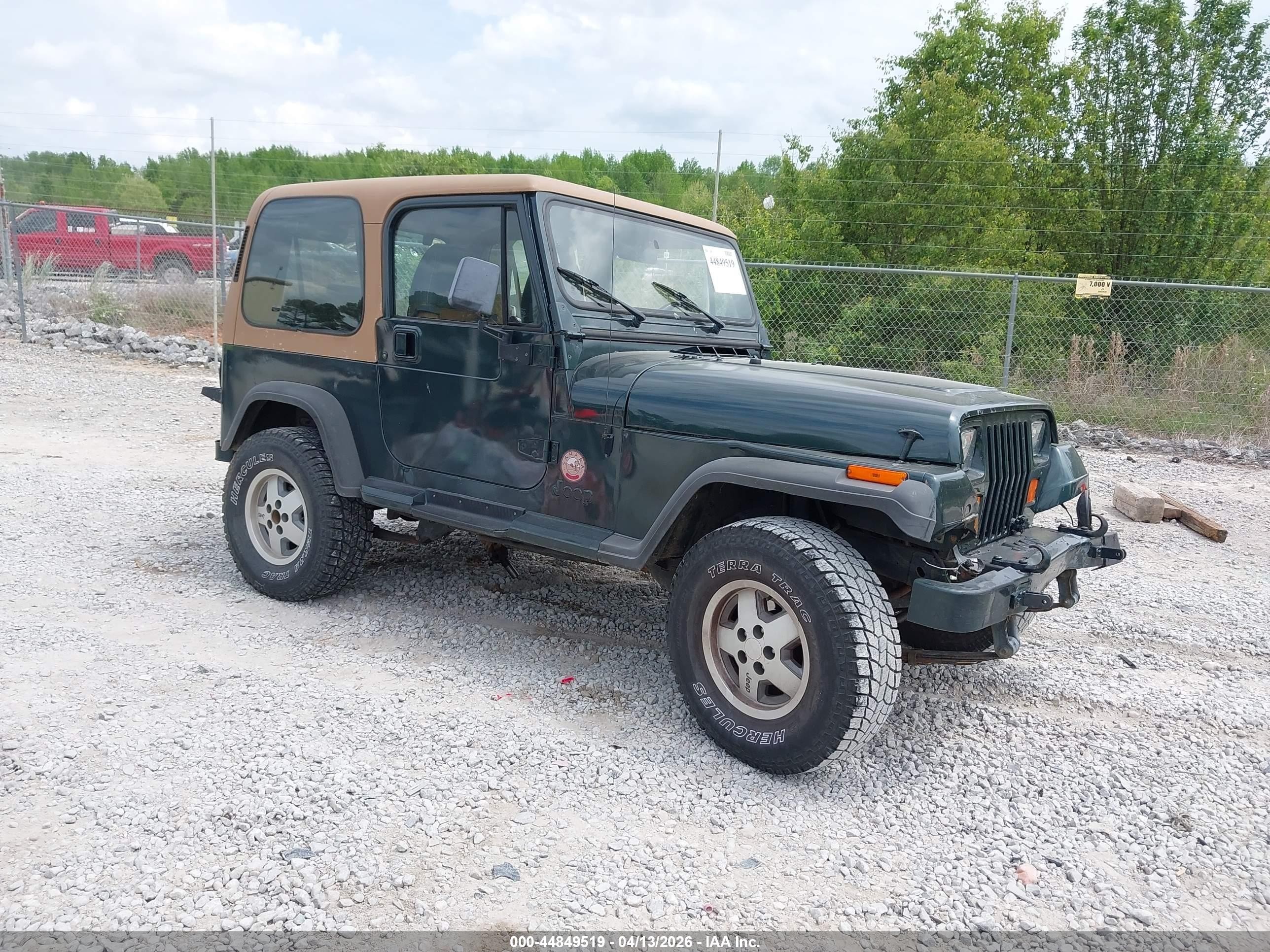 1994 Jeep Wrangler Sahara, VIN 1J4FY49S8RP417749 — All over