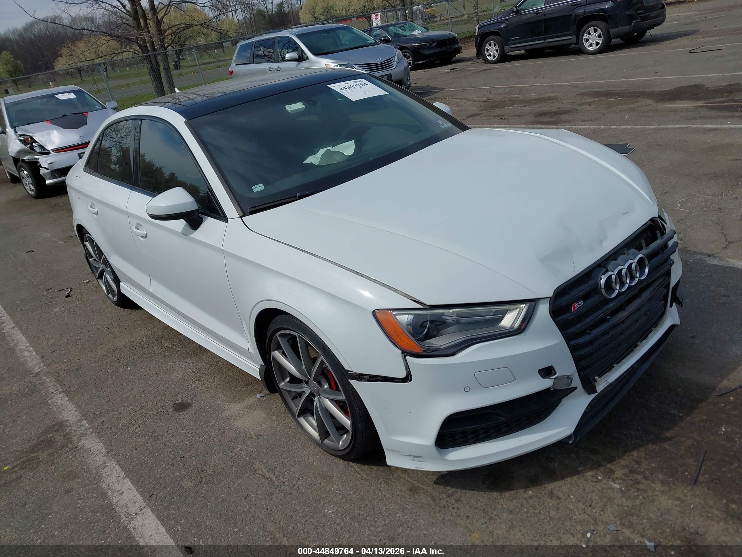 2016 Audi S3 Premium Plus, VIN WAUB1GFF0G1100739 — Front end