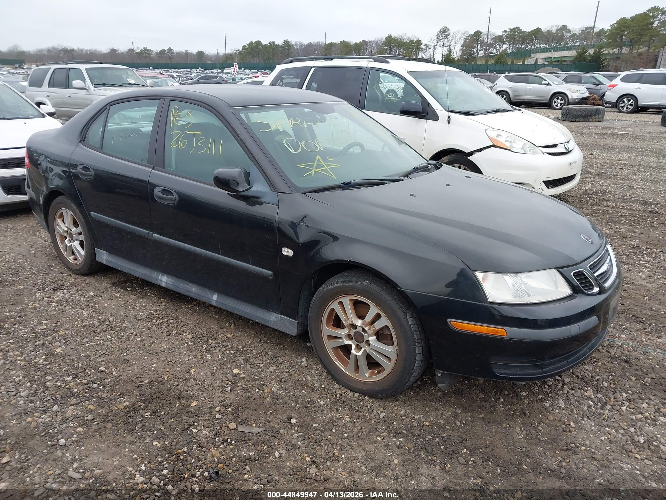2005 Saab 9-3 Linear, VIN YS3FB49S851046699 — Front end
