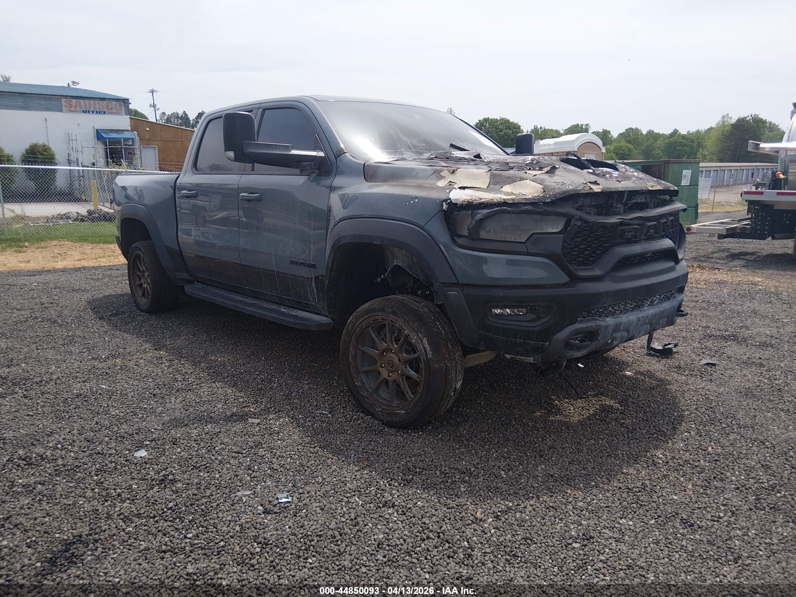 2021 Ram 1500 TRX, VIN 1C6SRFU94MN900331 — Engine fire
