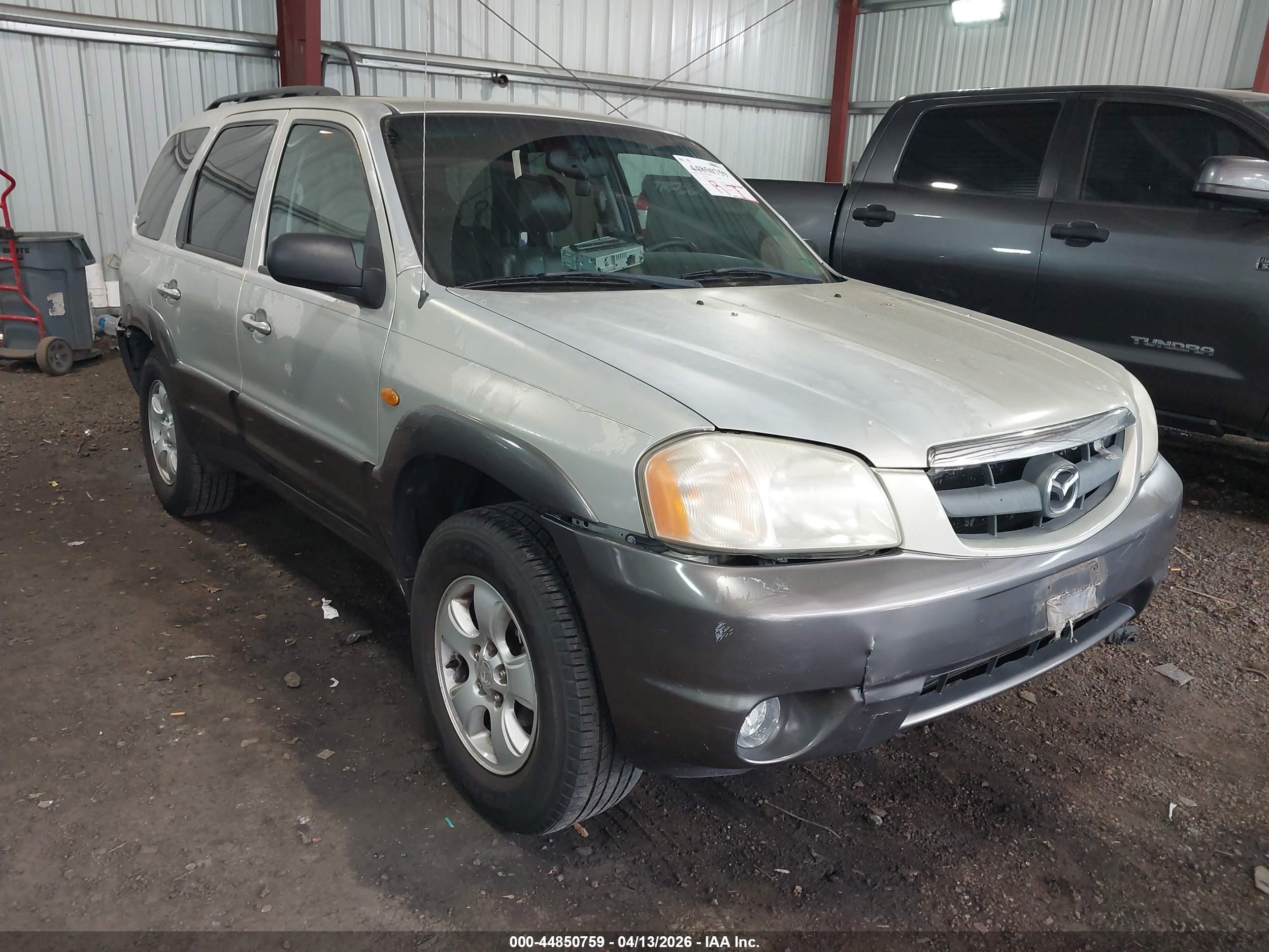 2004 Mazda Tribute ES, VIN 4F2CZ96104KM24831 — Rear end
