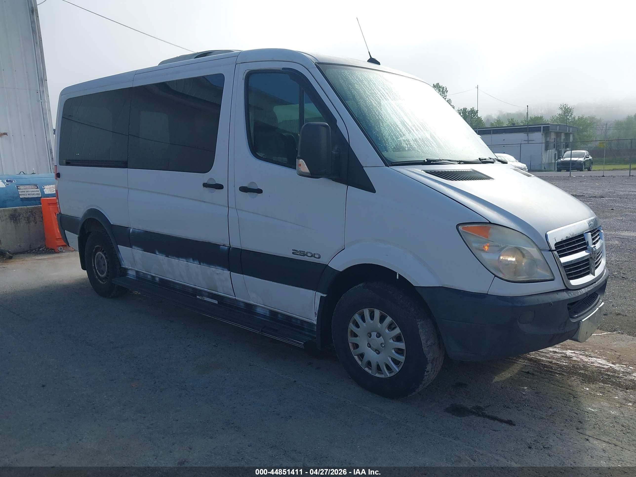 2007 Dodge Sprinter Passenger, VIN WD8PE745X75184640 — Обычный износ