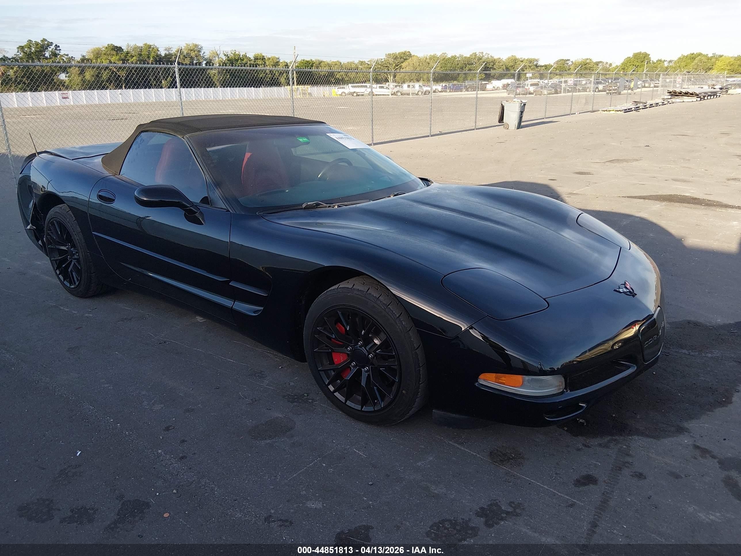 2002 Chevrolet Corvette, VIN 1G1YY32G125119391 — Rear end