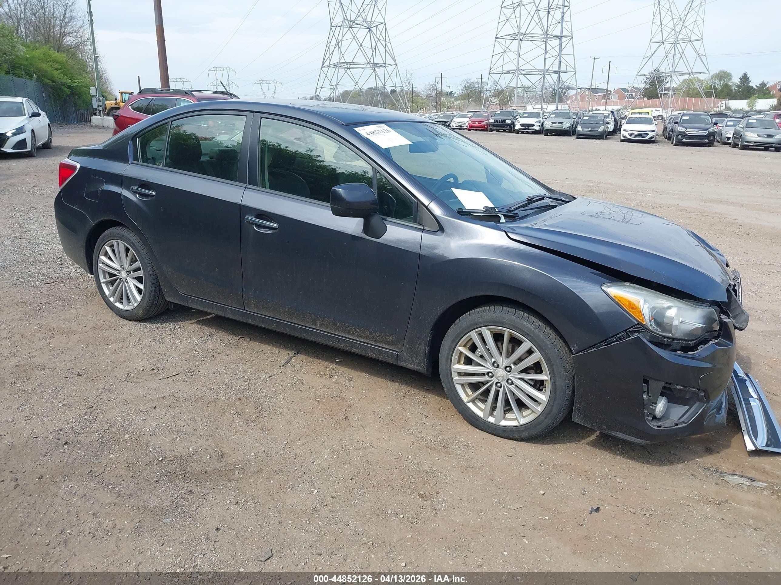 2013 Subaru Impreza Limited, VIN JF1GJAG66DH028247 — Front end
