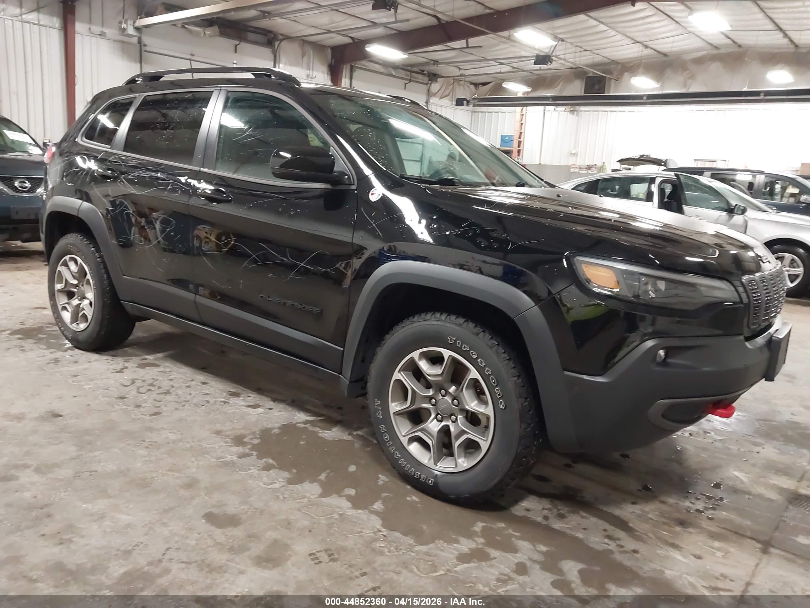 2023 Jeep Cherokee Trailhawk, VIN 1C4PJMBN0PD105250 — Vandalism