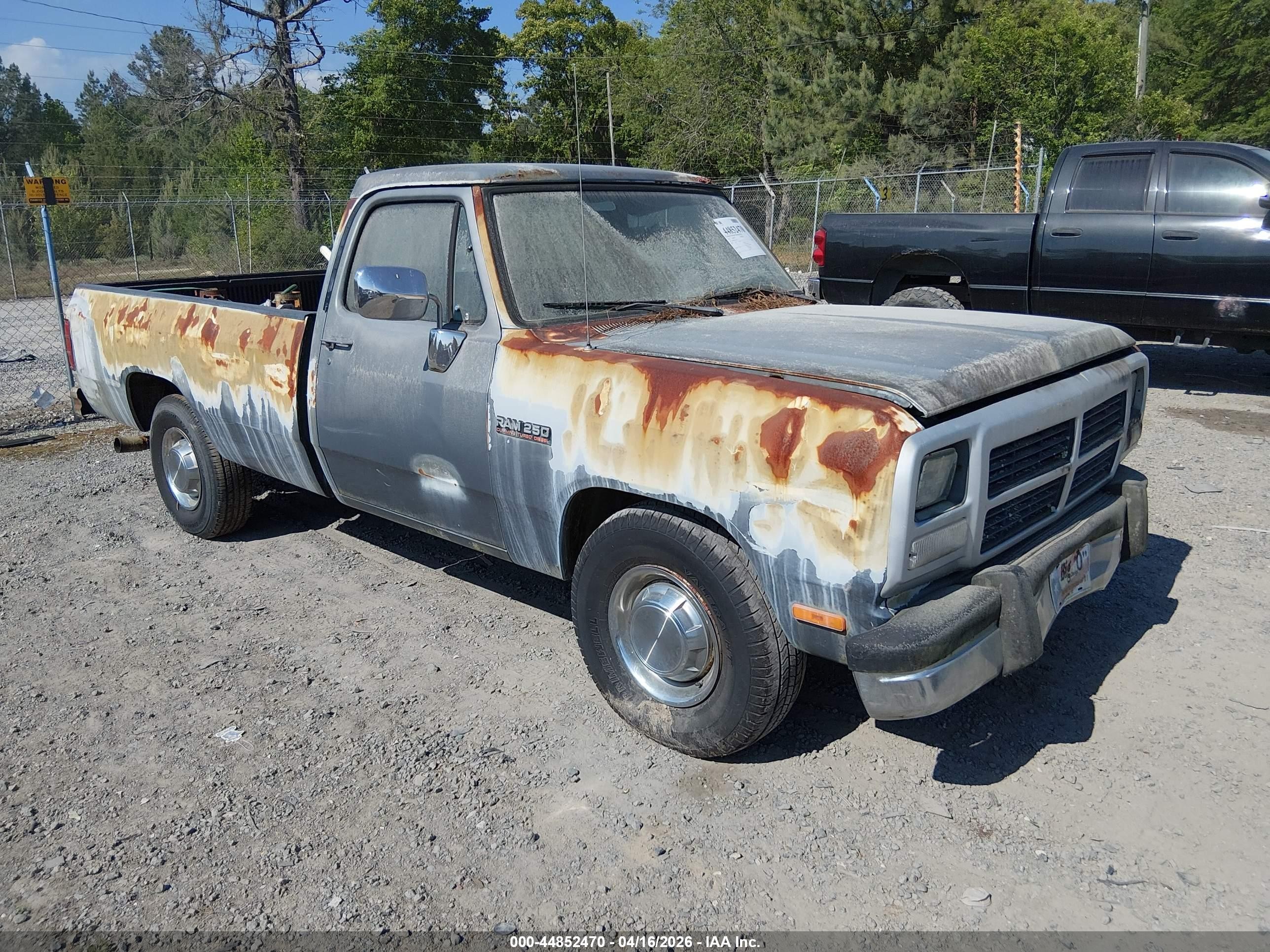 1992 Dodge D Series, VIN 1B7KE26C6NS519430 — По всему кузову