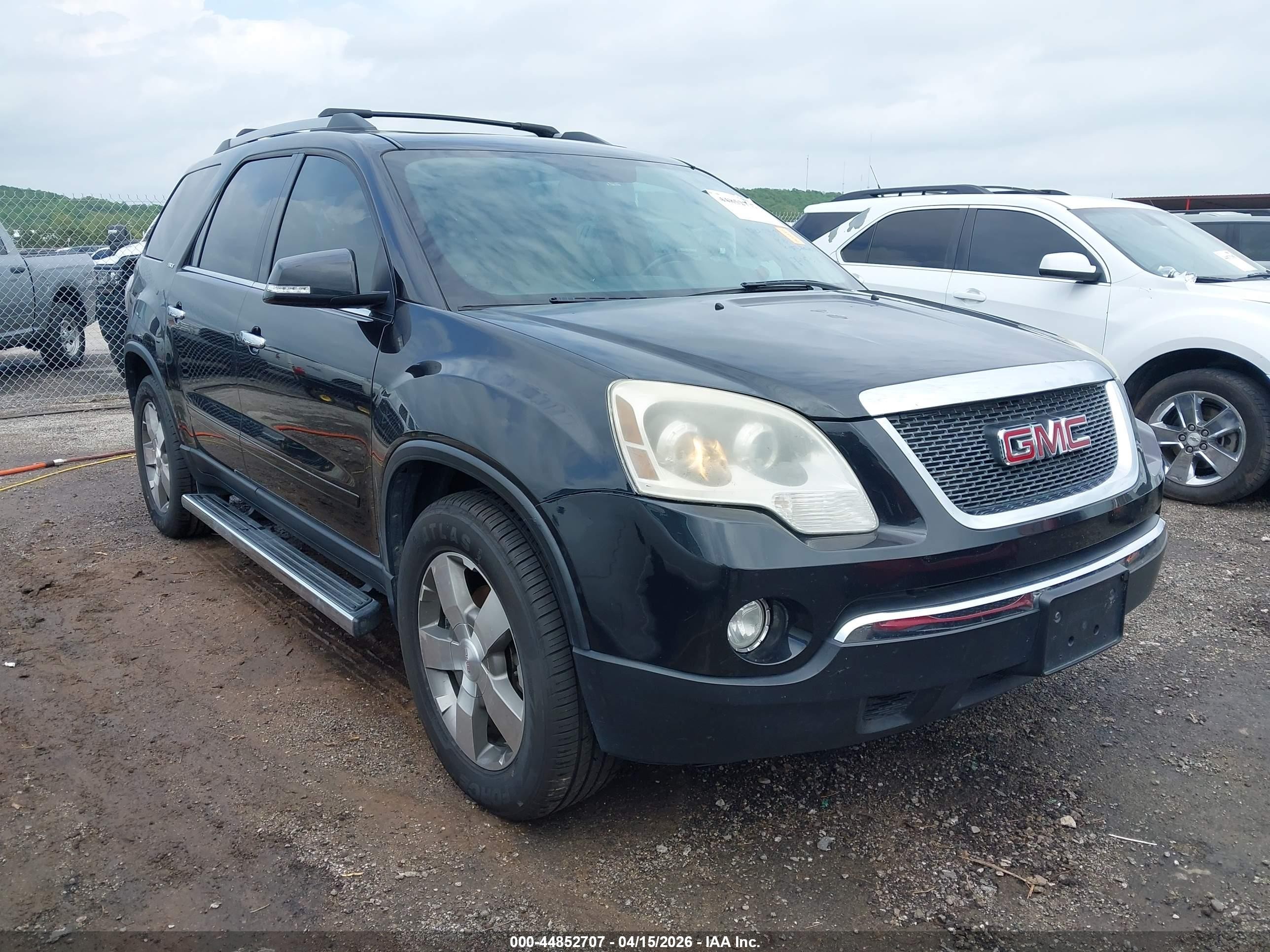 2012 GMC Acadia SLT1, VIN 1GKKRRED3CJ175201 — Rear end