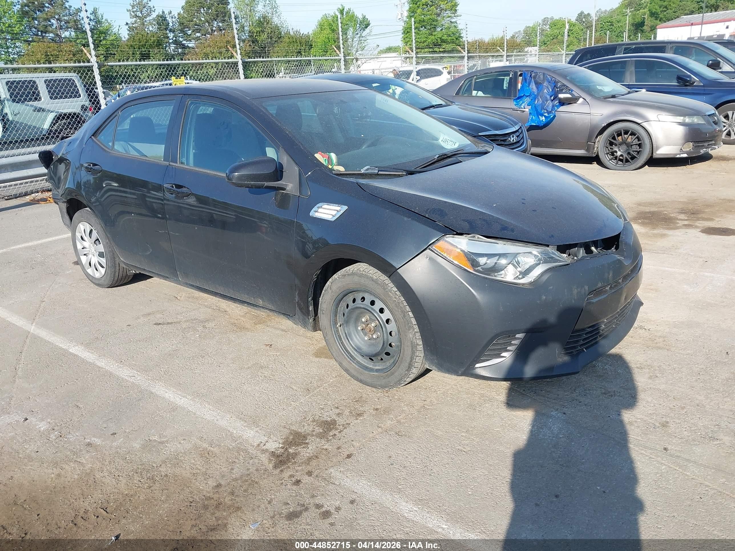 2016 Toyota Corolla LE, VIN 2T1BURHE3GC667596 — All over