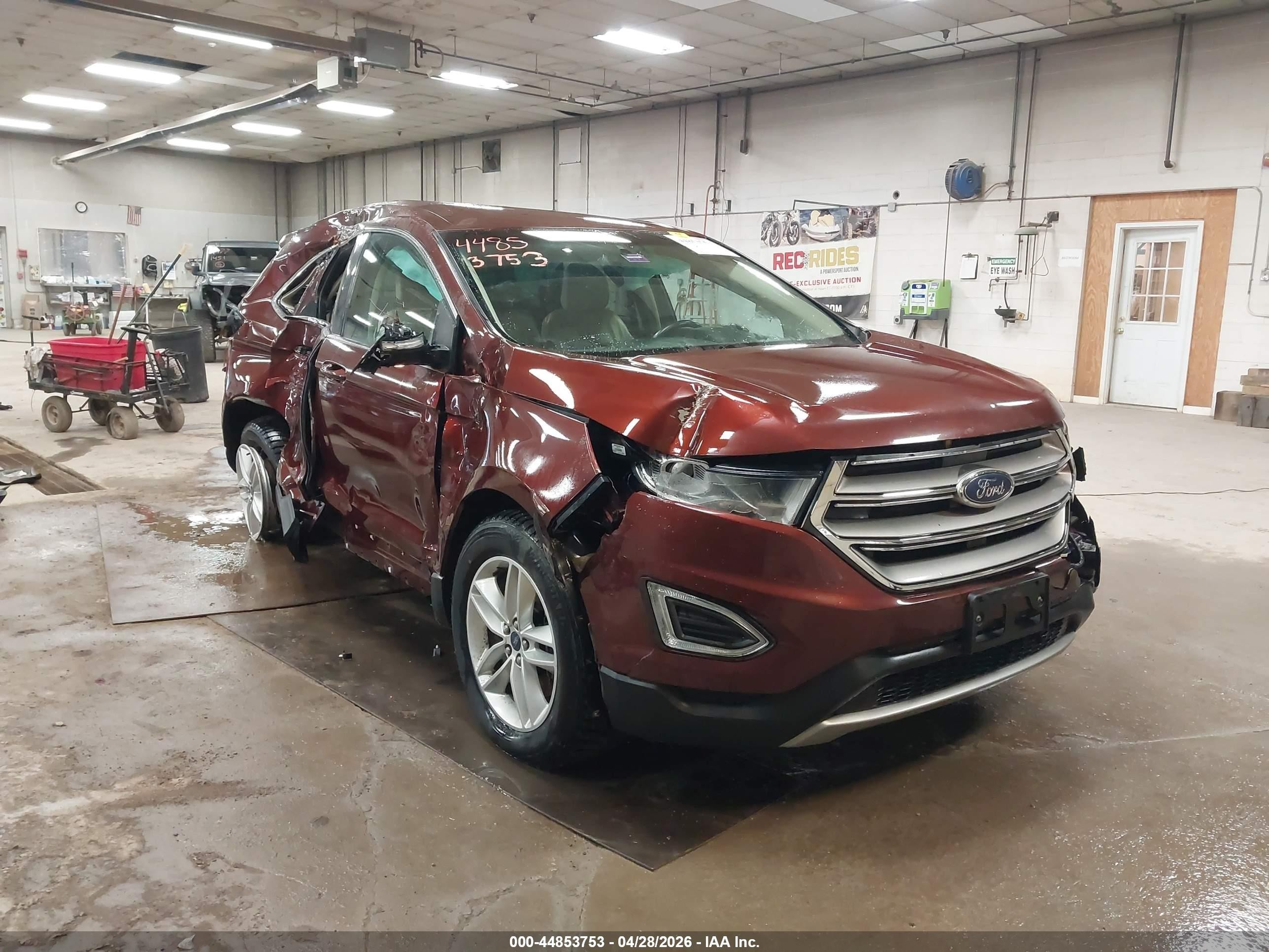 2016 Ford Edge SEL, VIN 2FMPK4J99GBC48538 — Side