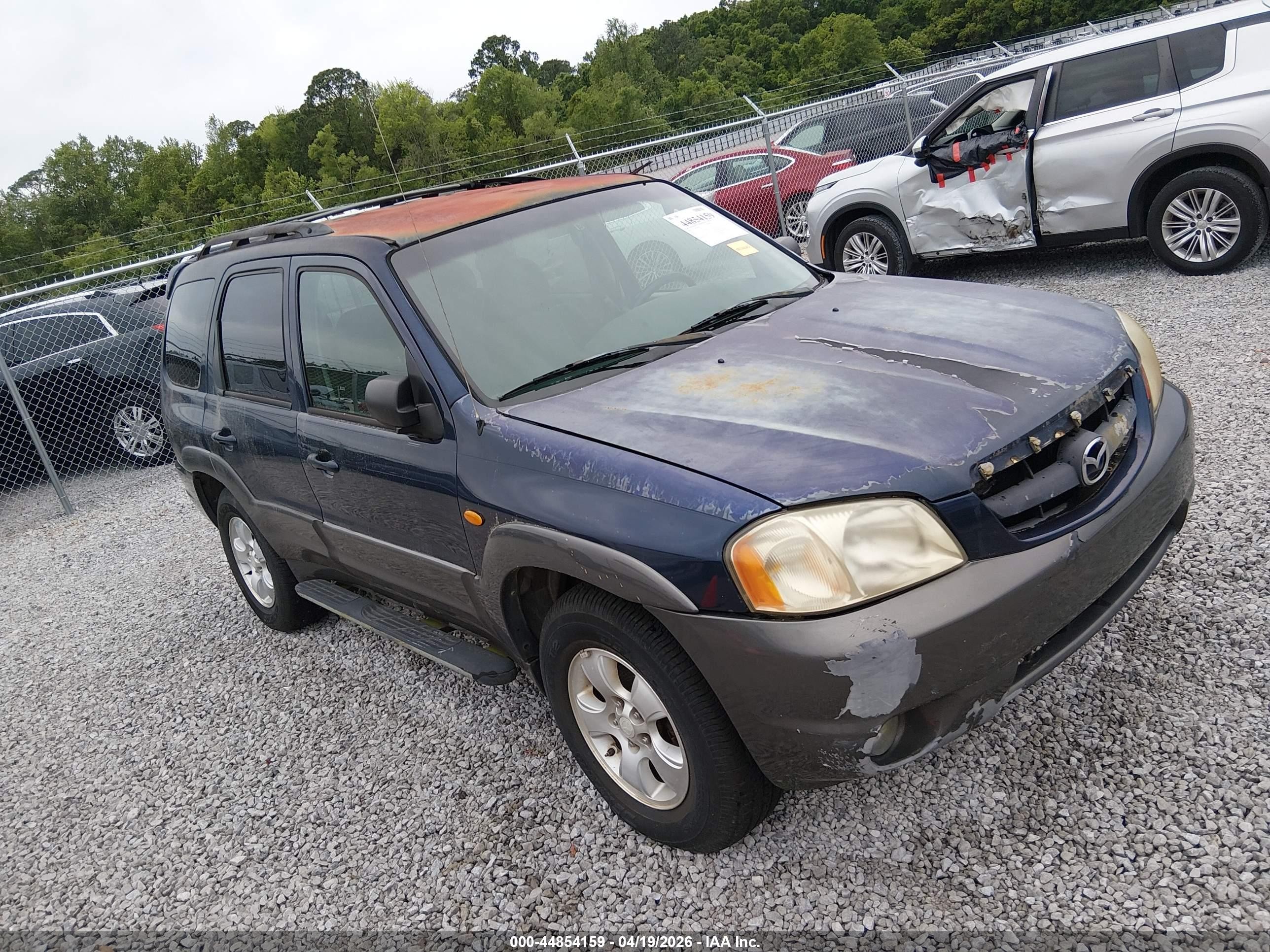 2003 Mazda Tribute LX, VIN 4F2YZ04163KM29275 — Обычный износ