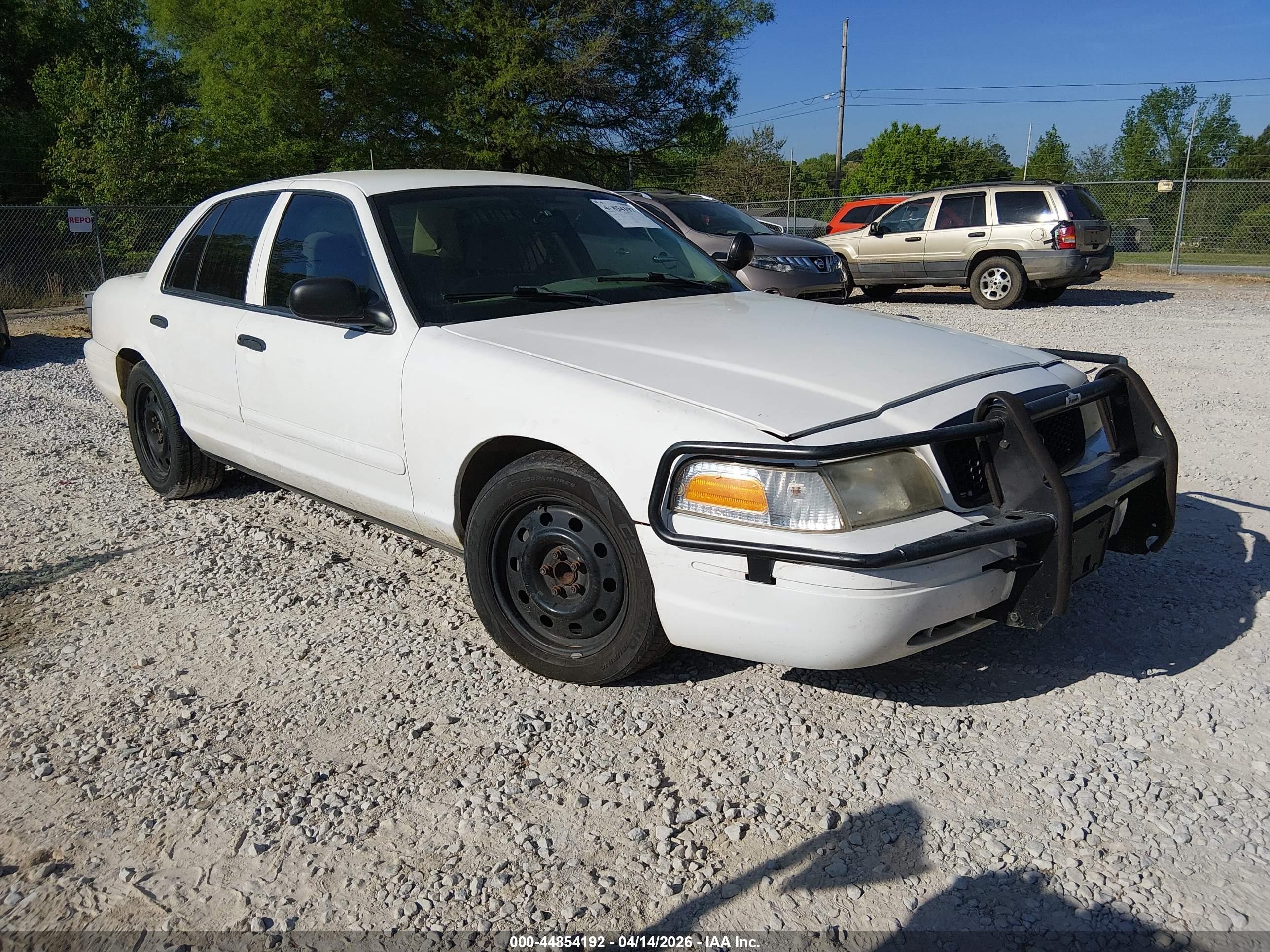 2006 Ford Police Interceptor, VIN 2FAHP71W16X157899 — Engine fire