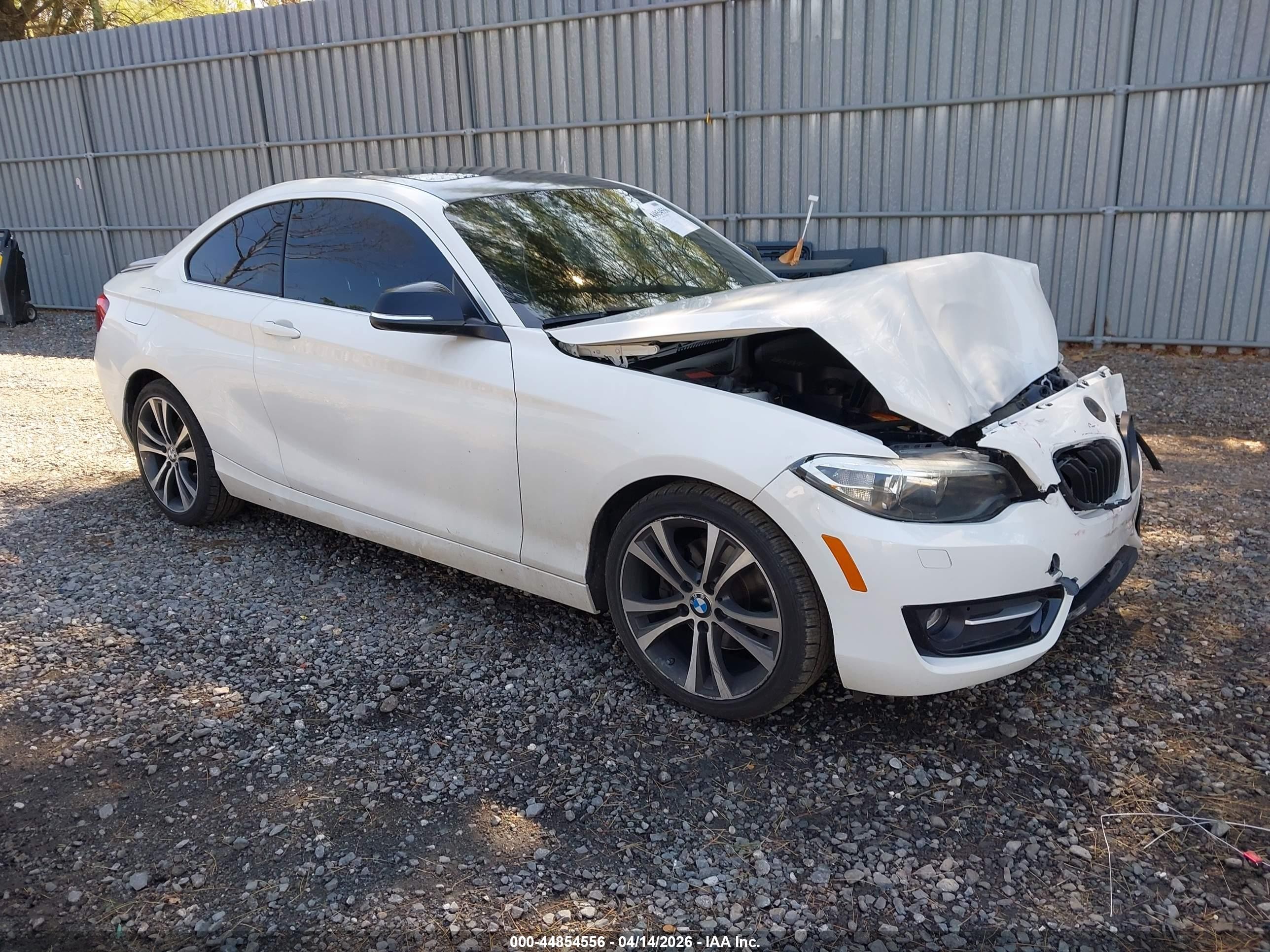2015 BMW 2 Series 228i xDrive, VIN WBA1F7C5XFVX95540 — Front end