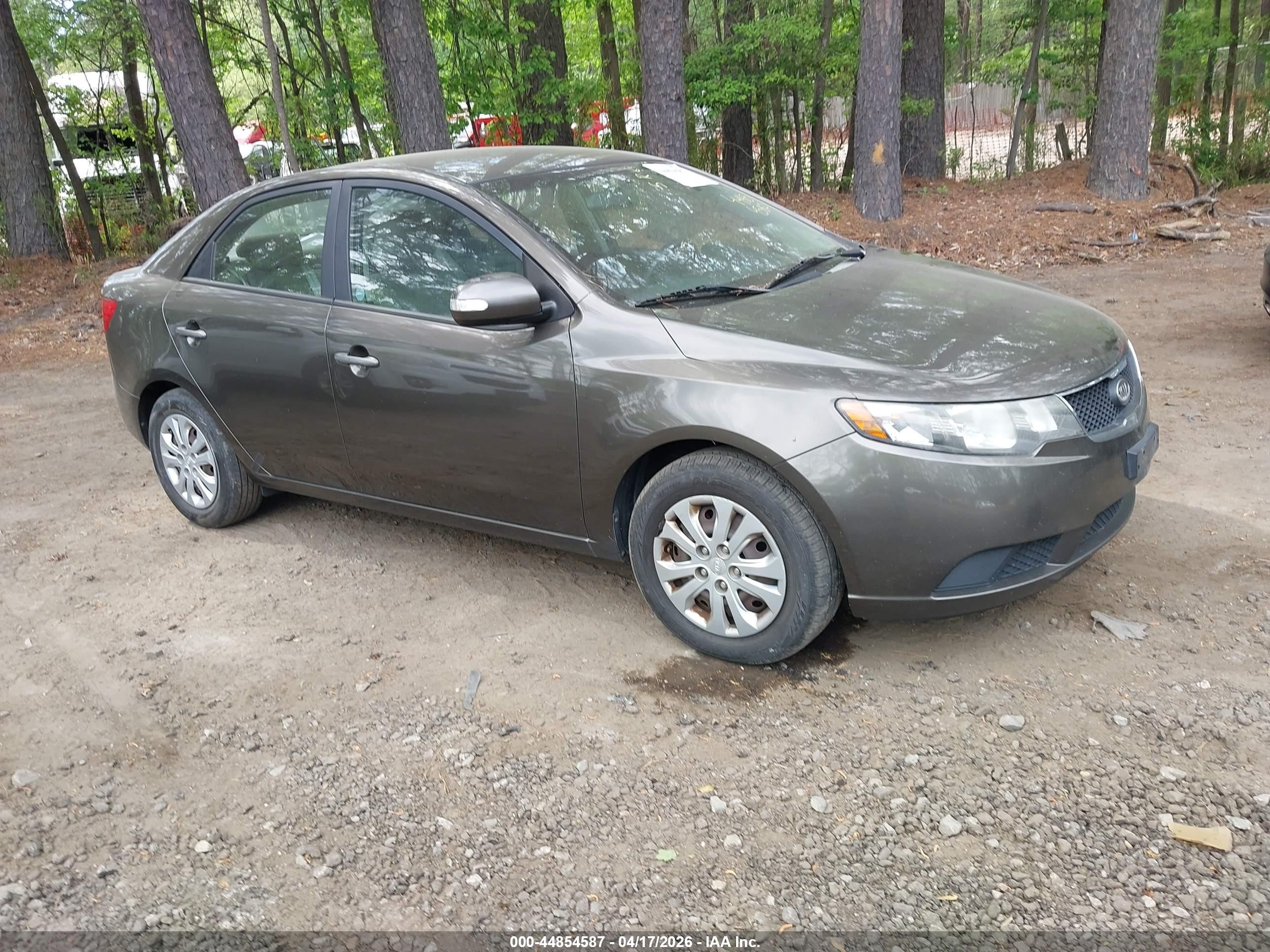 2010 Kia Forte EX, VIN KNAFU4A20A5847835 — Repossession