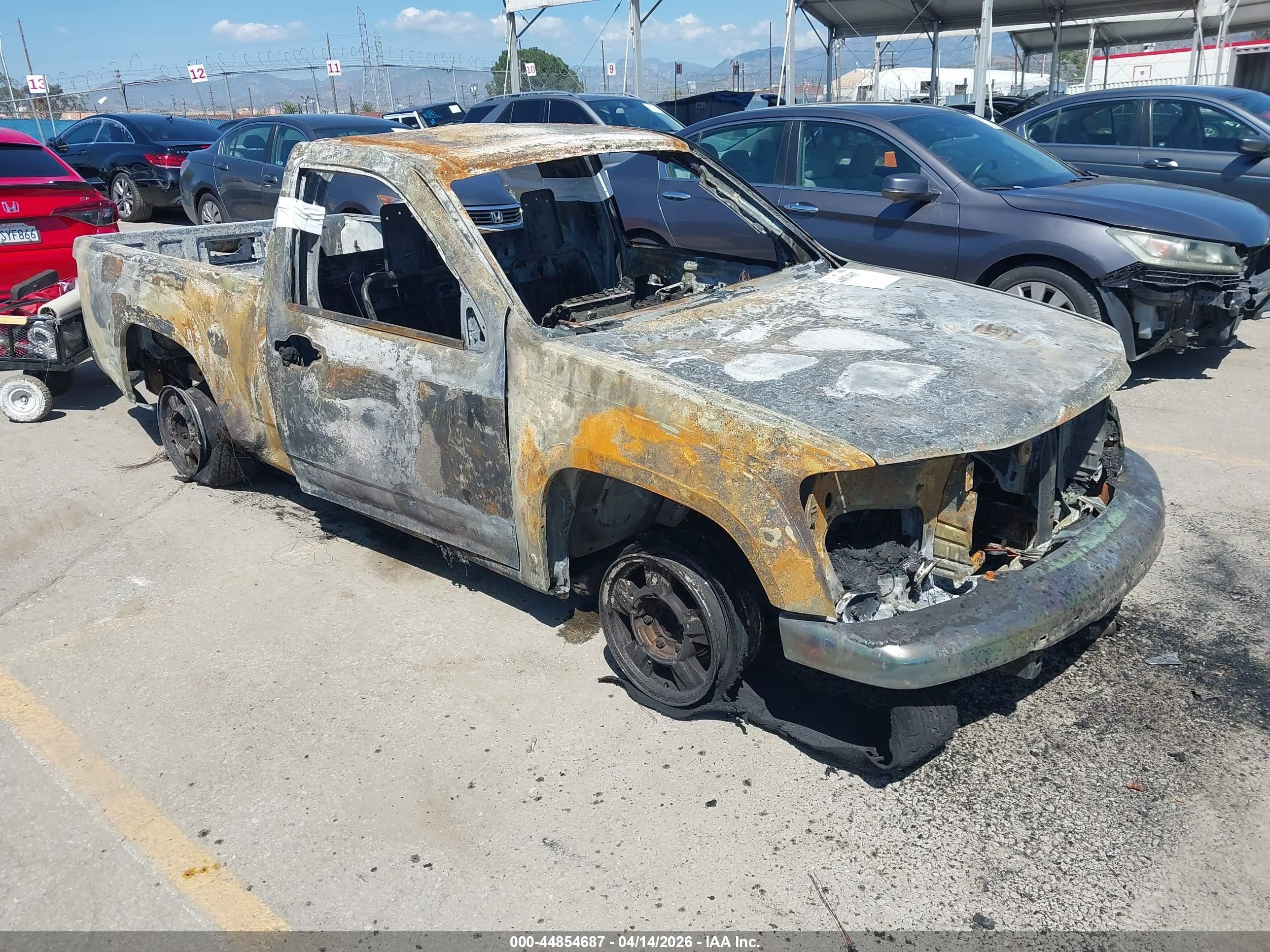 2006 GMC Canyon SL, VIN 1GTCS148968161390 — Burn