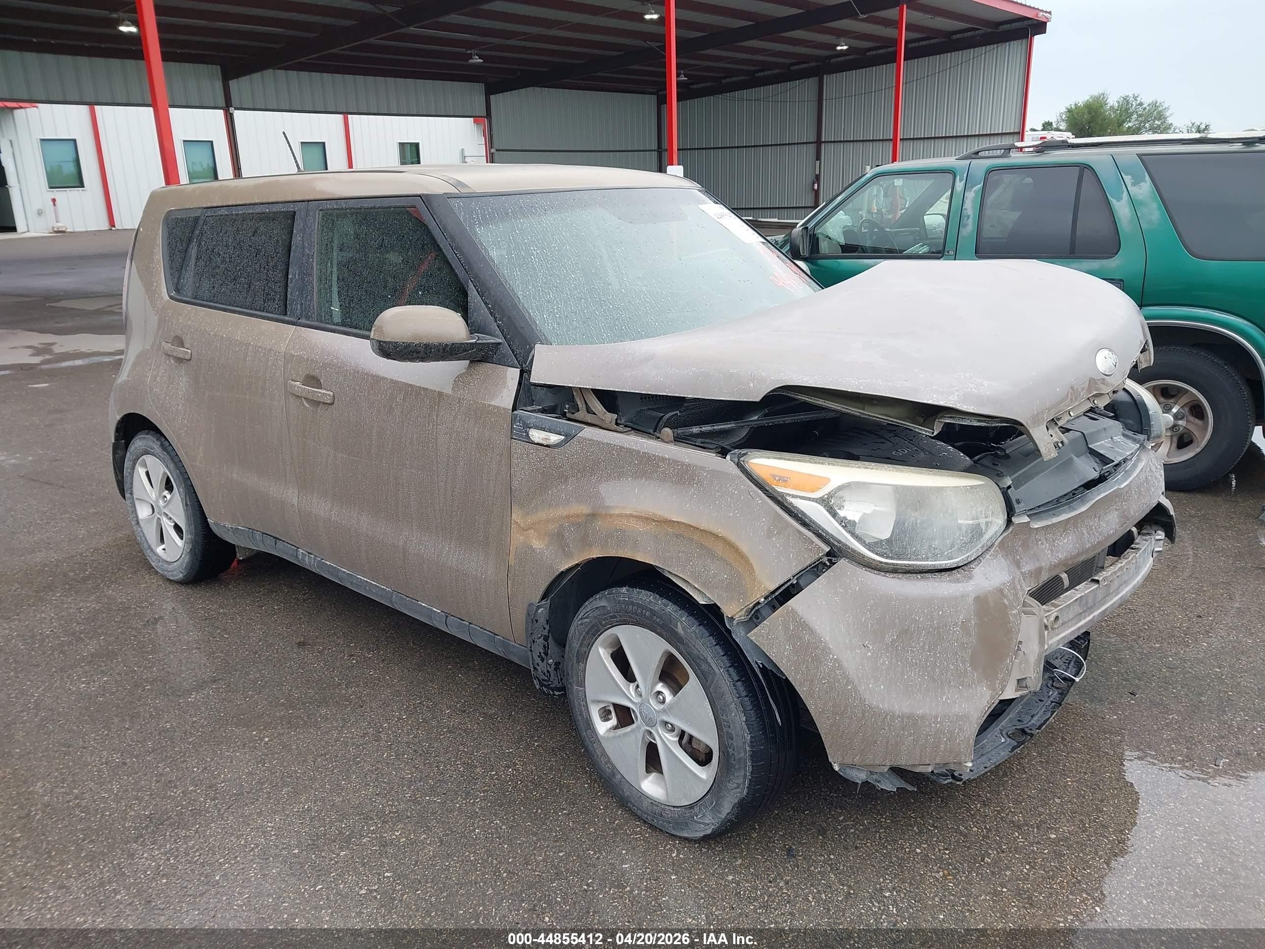 2014 Kia Soul, VIN KNDJN2A25E7071548 — Side