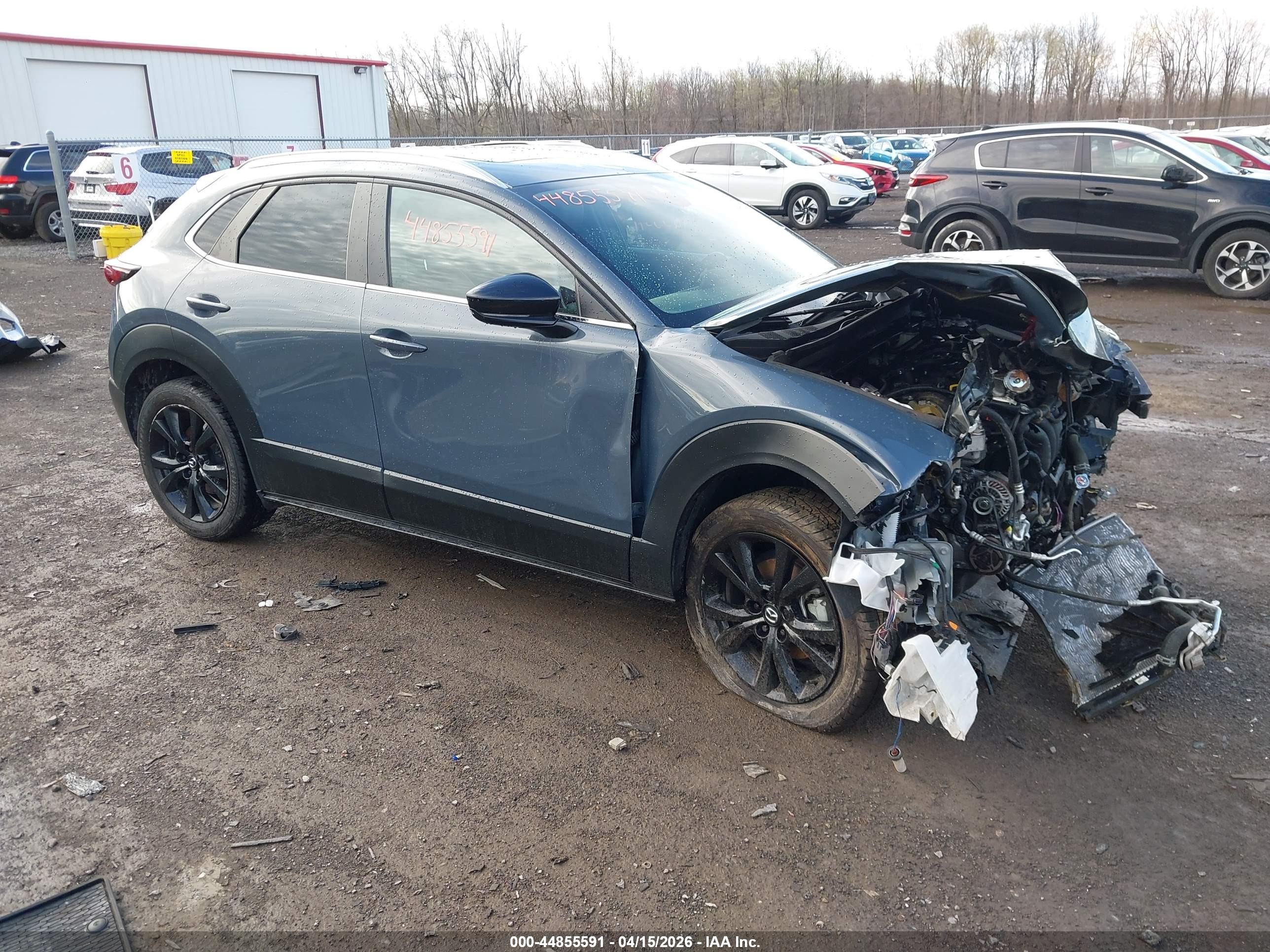 2023 Mazda CX-30 S Carbon Edition, VIN 3MVDMBCM3PM524880 — Front end