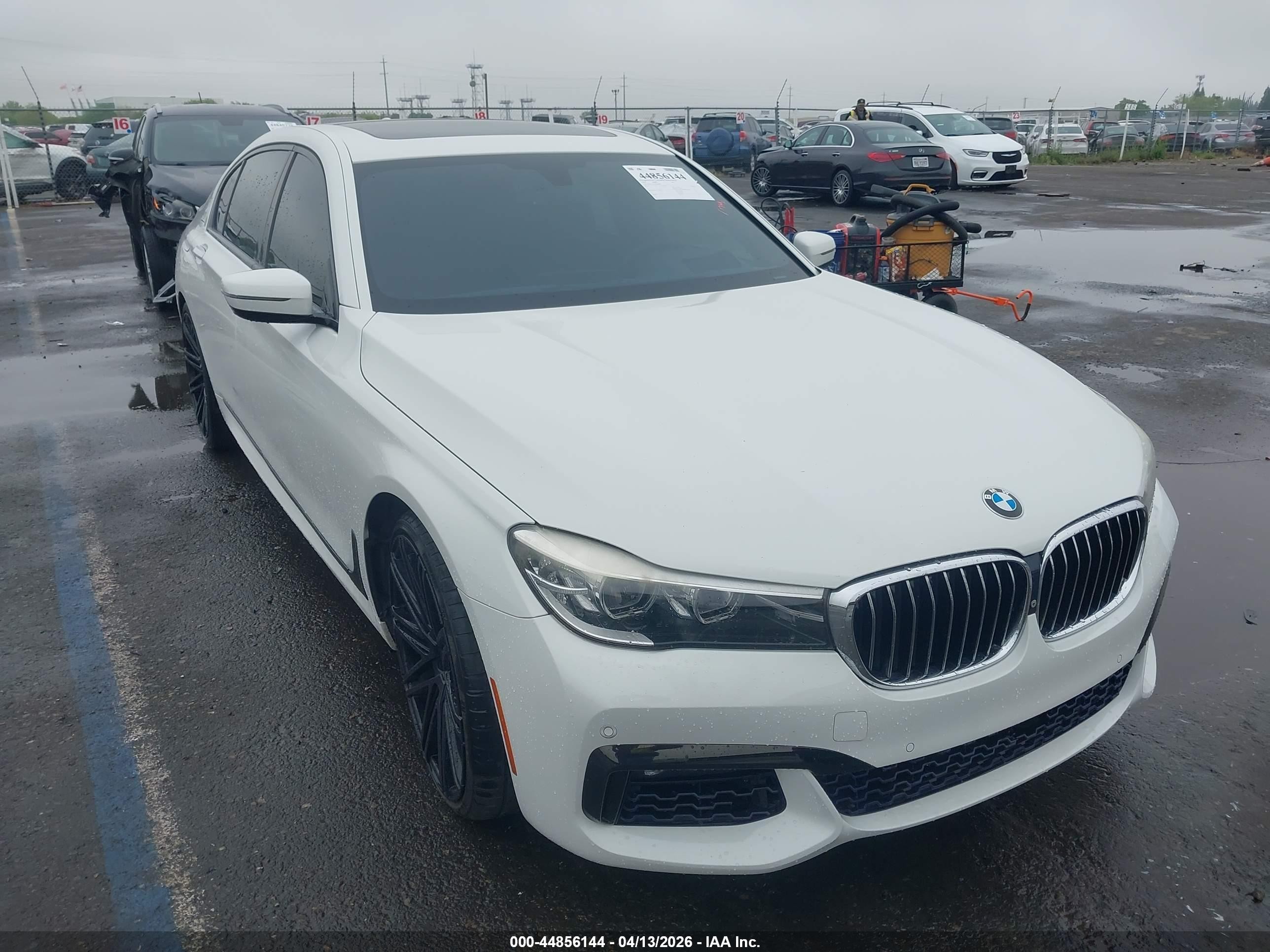 2016 BMW 7 Series 740i, VIN WBA7E2C53GG546969 — Undercarriage