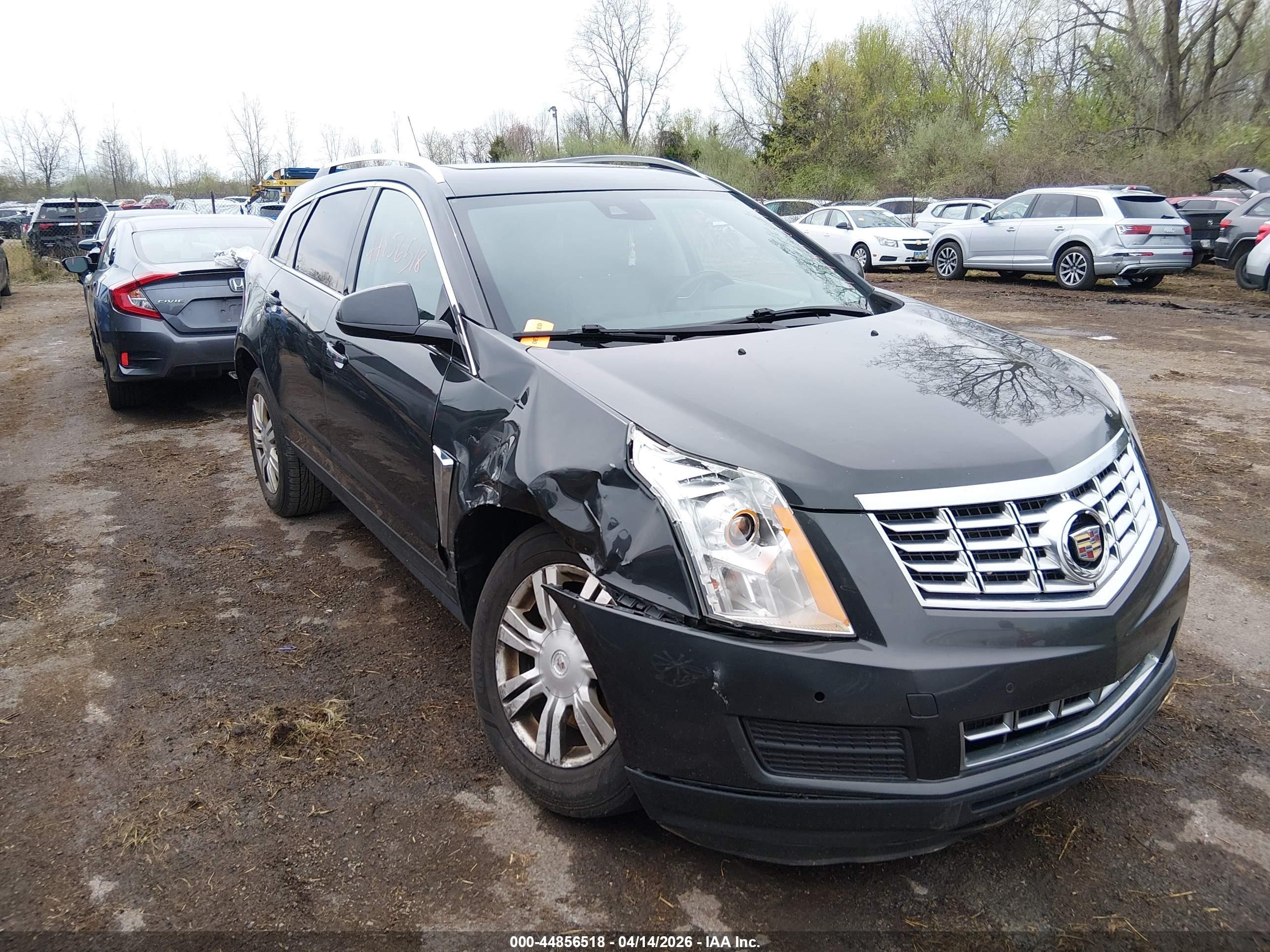 2016 Cadillac SRX Luxury Collection, VIN 3GYFNBE30GS571219 — Front end