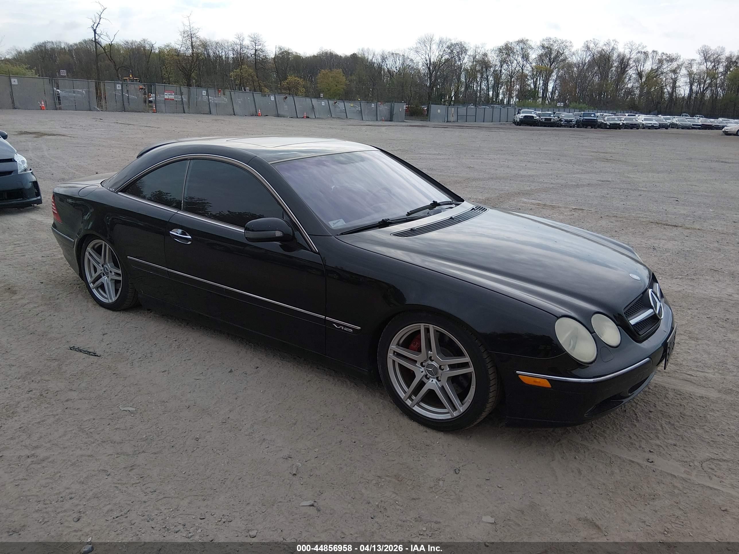 2001 Mercedes-Benz CL 500/600, VIN WDBPJ78J81A017575 — Normal wear