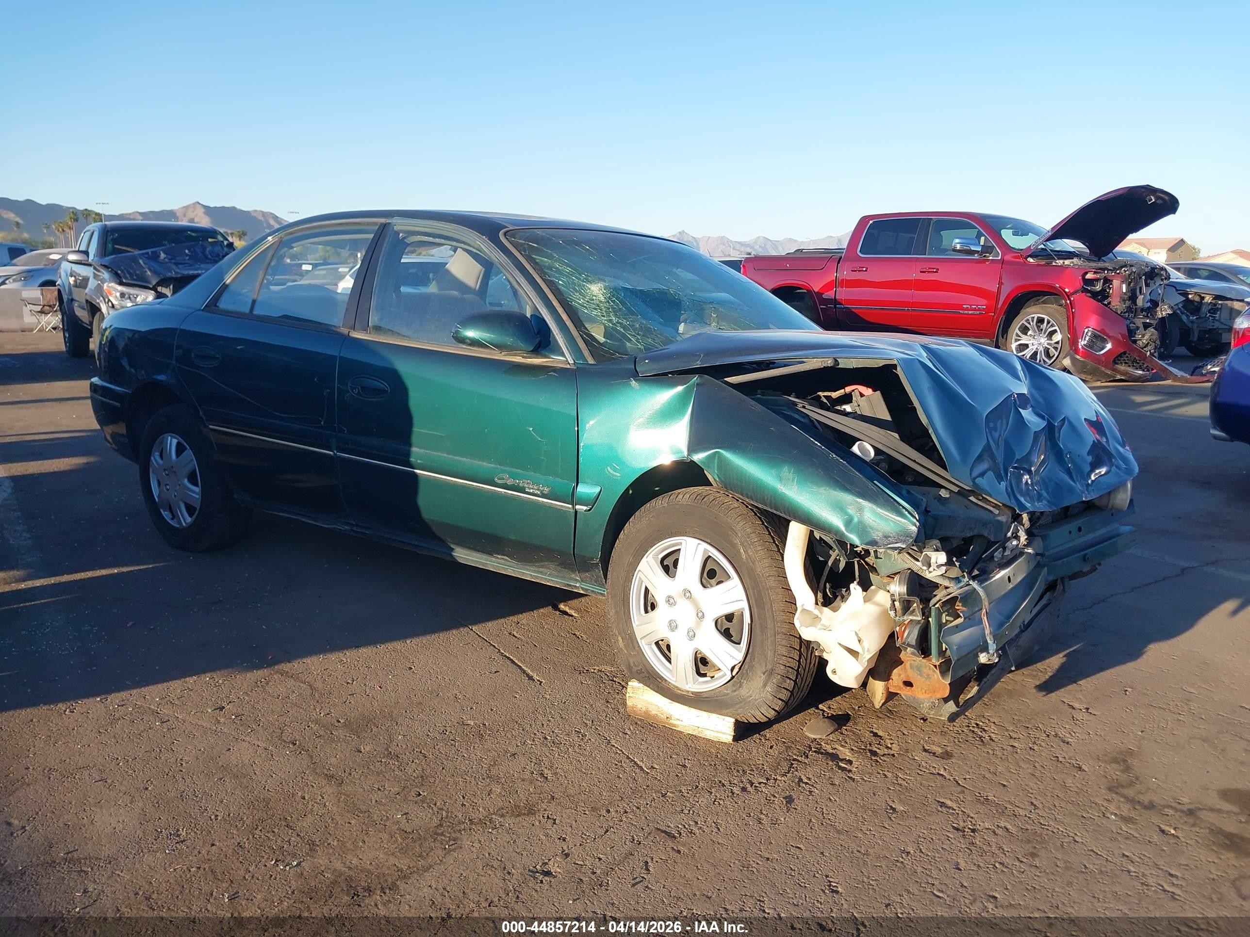 2000 Buick Century Custom, VIN 2G4WS52J4Y1184913 — Перед