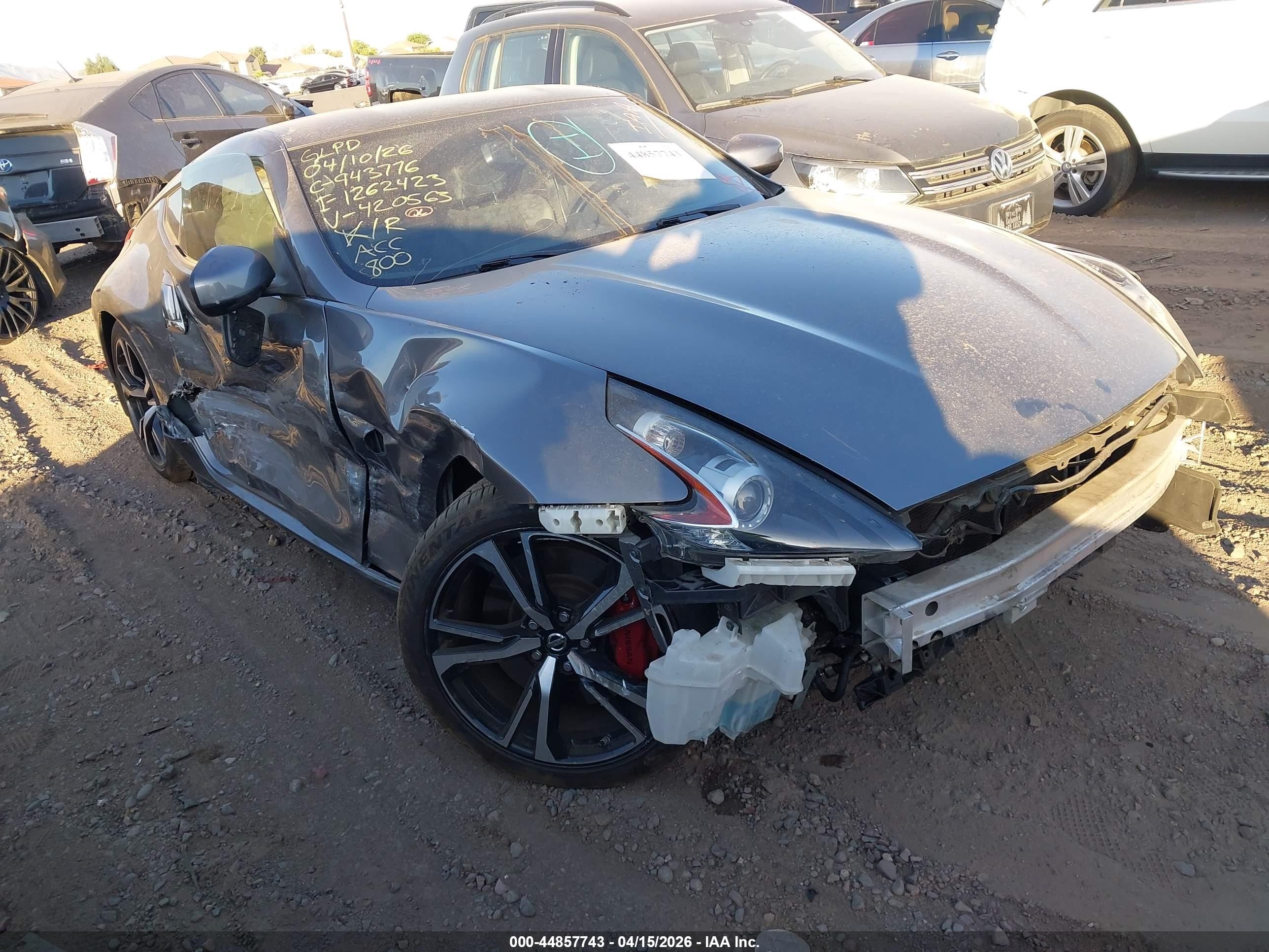 2019 Nissan 370Z Sport Touring, VIN JN1AZ4EH7KM420563 — Side