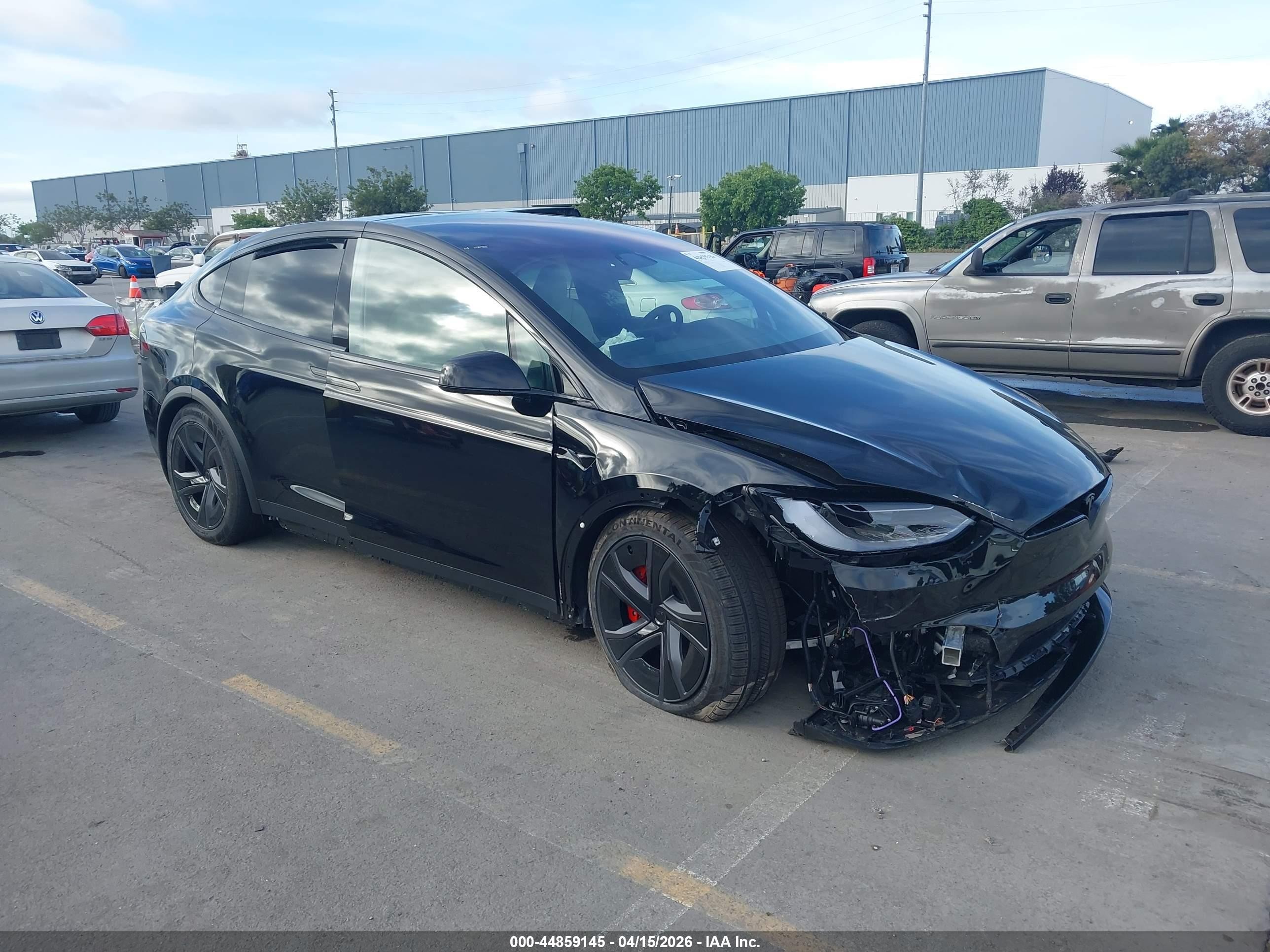 2026 Tesla Model X Plaid, VIN 7SAXCBE68TF480649 — Front end
