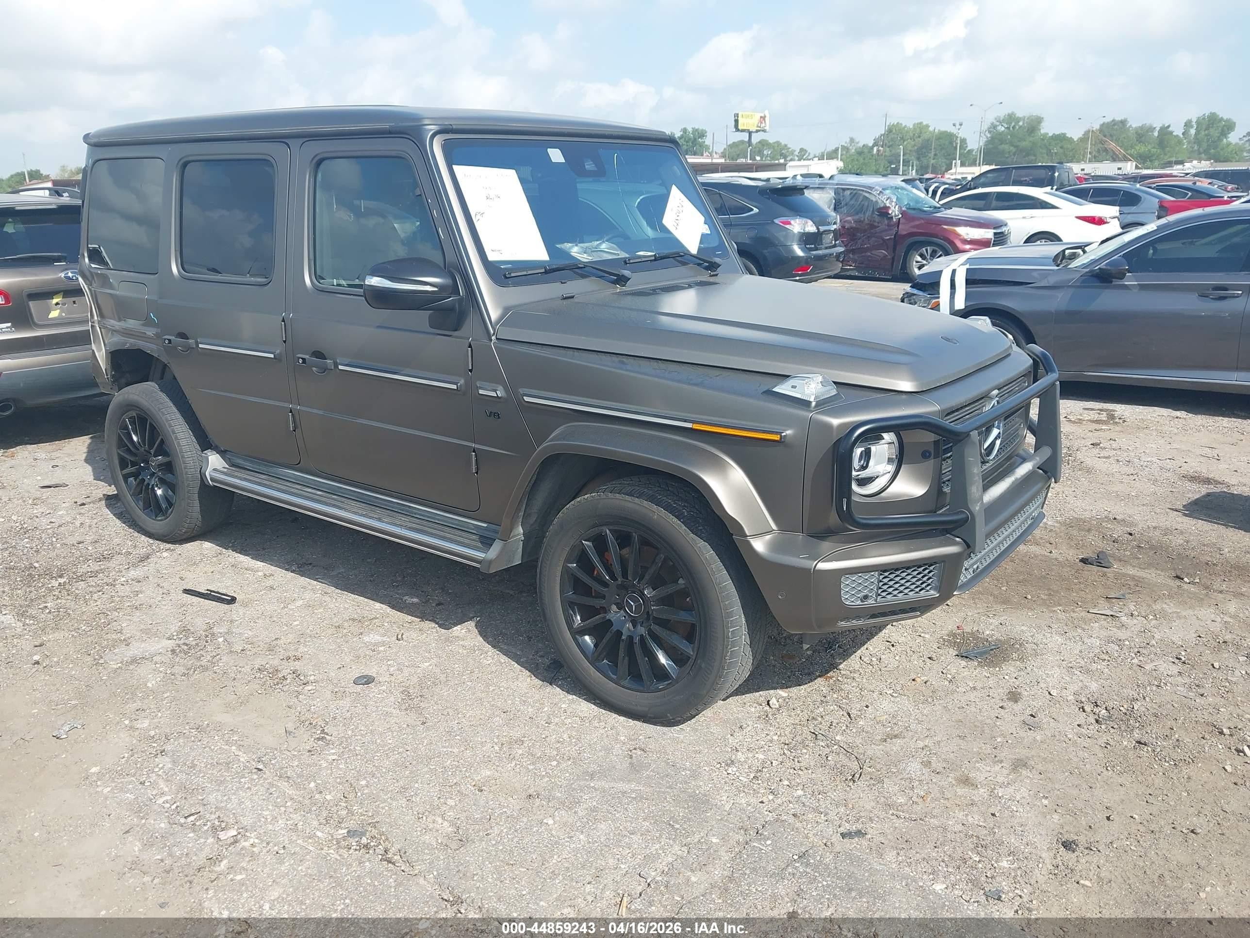 2021 Mercedes-Benz G 550, VIN W1NYC6BJ4MX368206 — Rear end