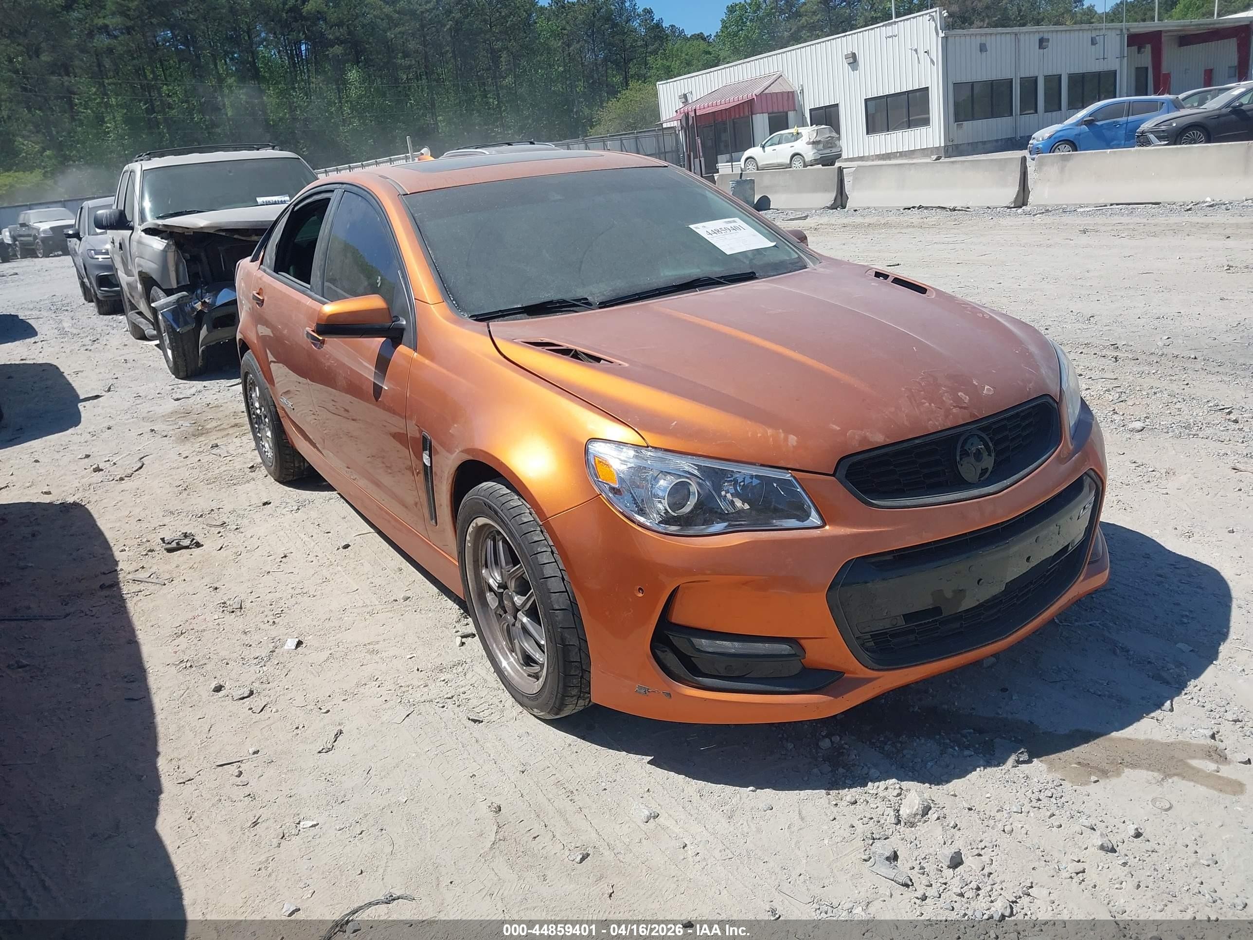 2017 Chevrolet SS, VIN 6G3F15RW0HL303062 — Side