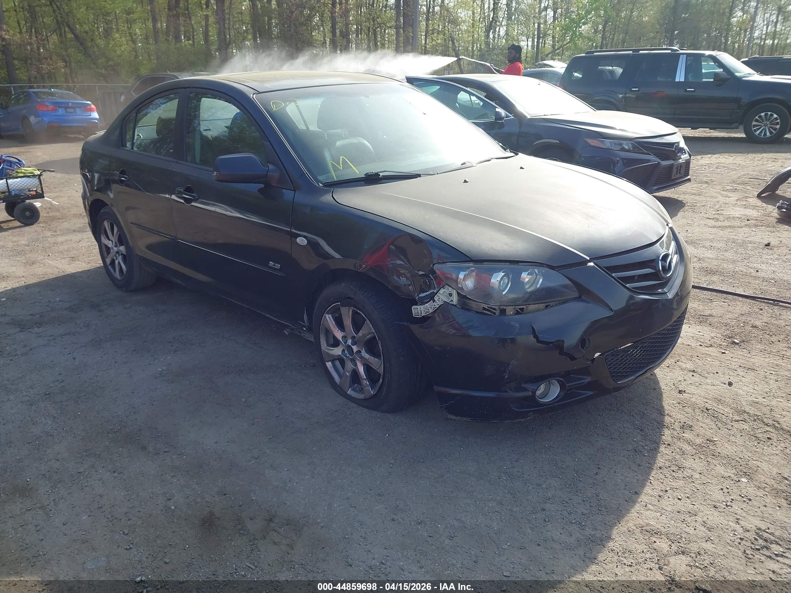2004 Mazda 3 s, VIN JM1BK323841215654 — Front end