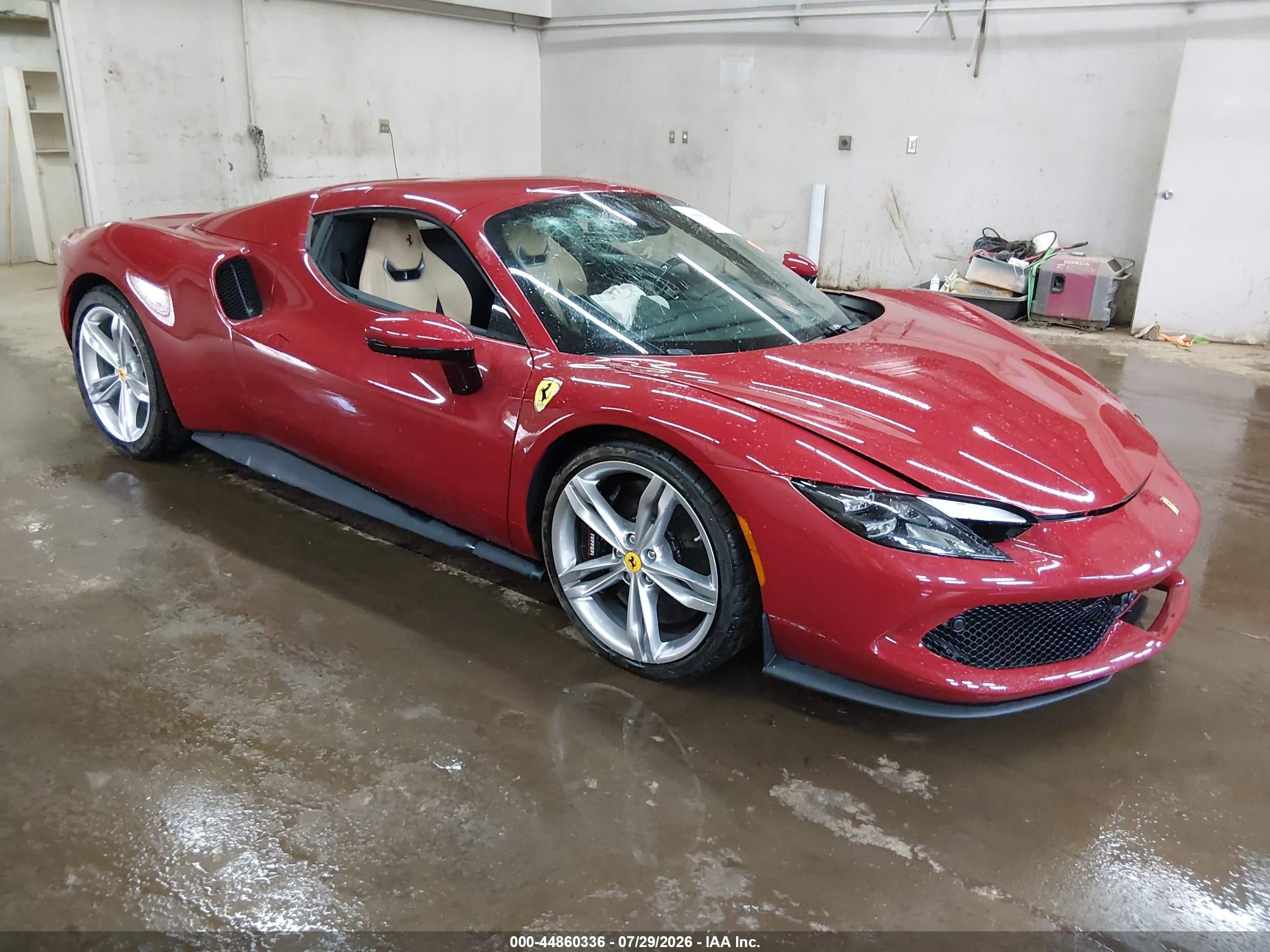 2025 Ferrari 296 GTS, VIN ZFF01SMA3S0324494 — Front end