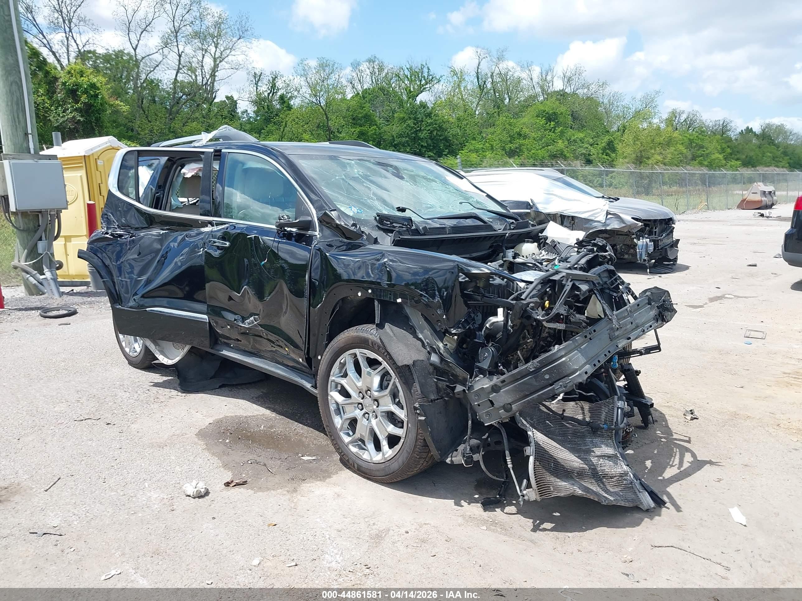 2022 GMC Acadia Denali, VIN 1GKKNPLS6NZ148483 — Rollover