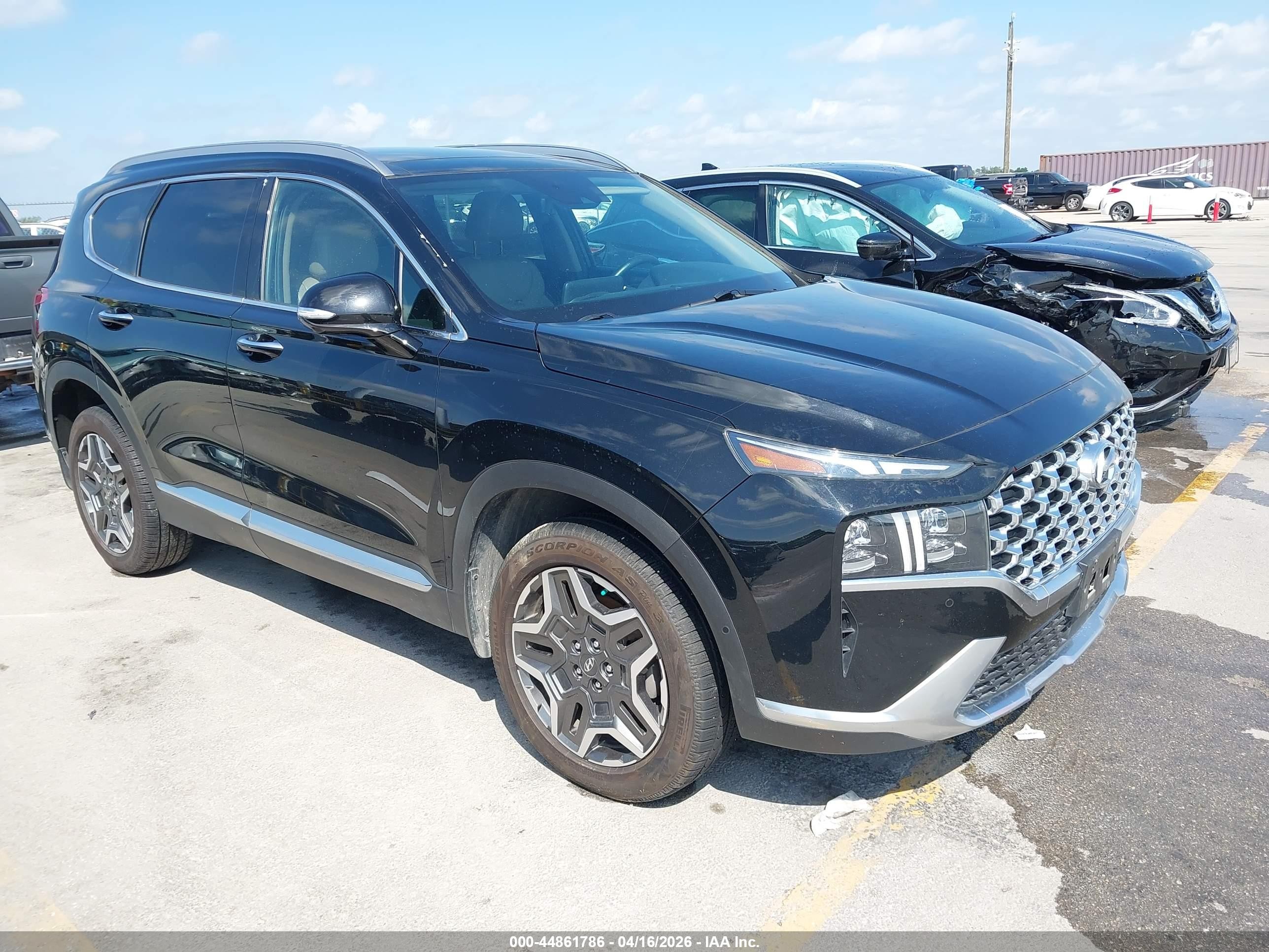 2021 Hyundai Santa Fe Limited, VIN 5NMS4DAL7MH329524 — Fresh water flood