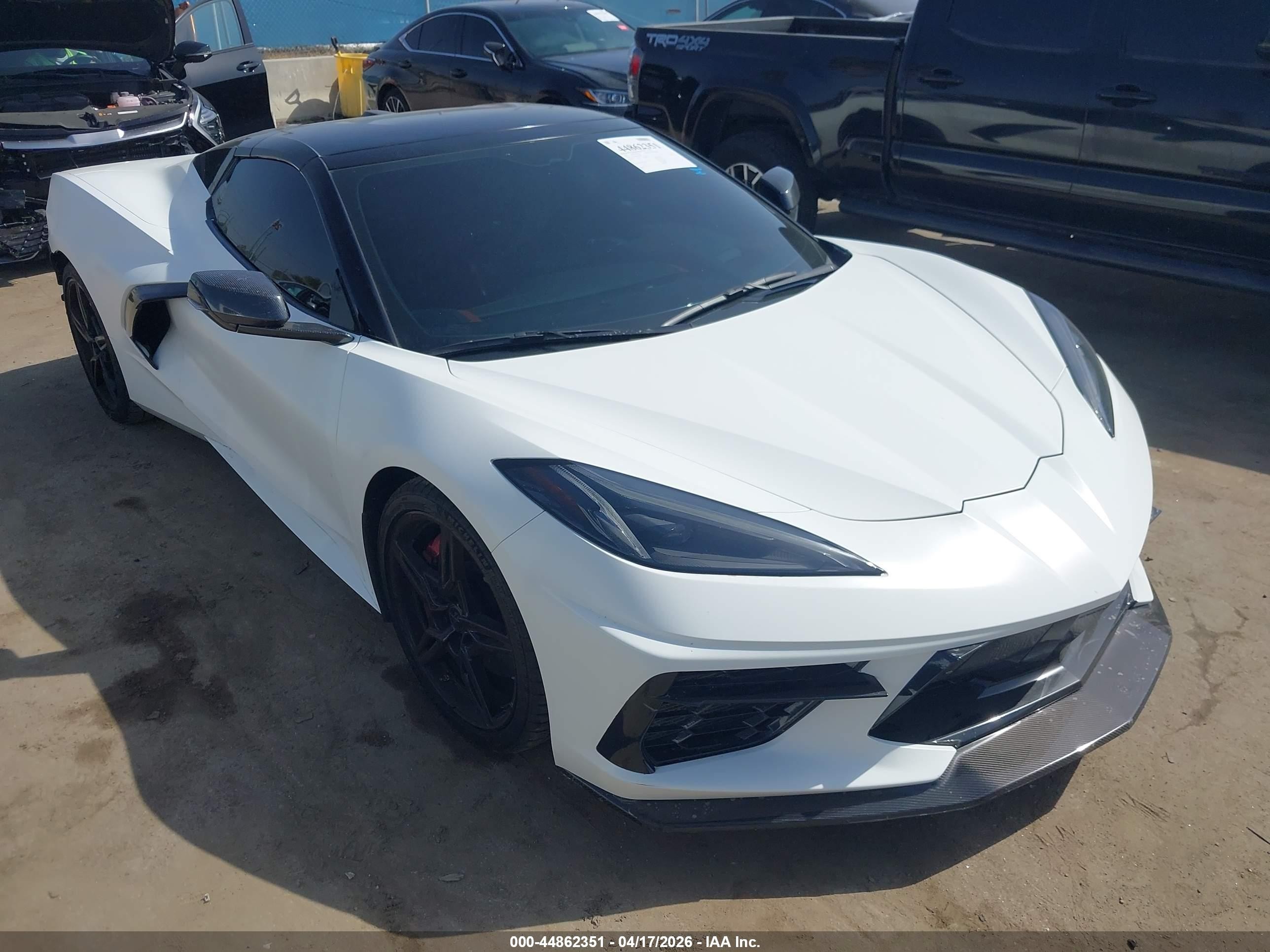 2021 Chevrolet Corvette 3LT, VIN 1G1YC3D42M5102961 — Rear end