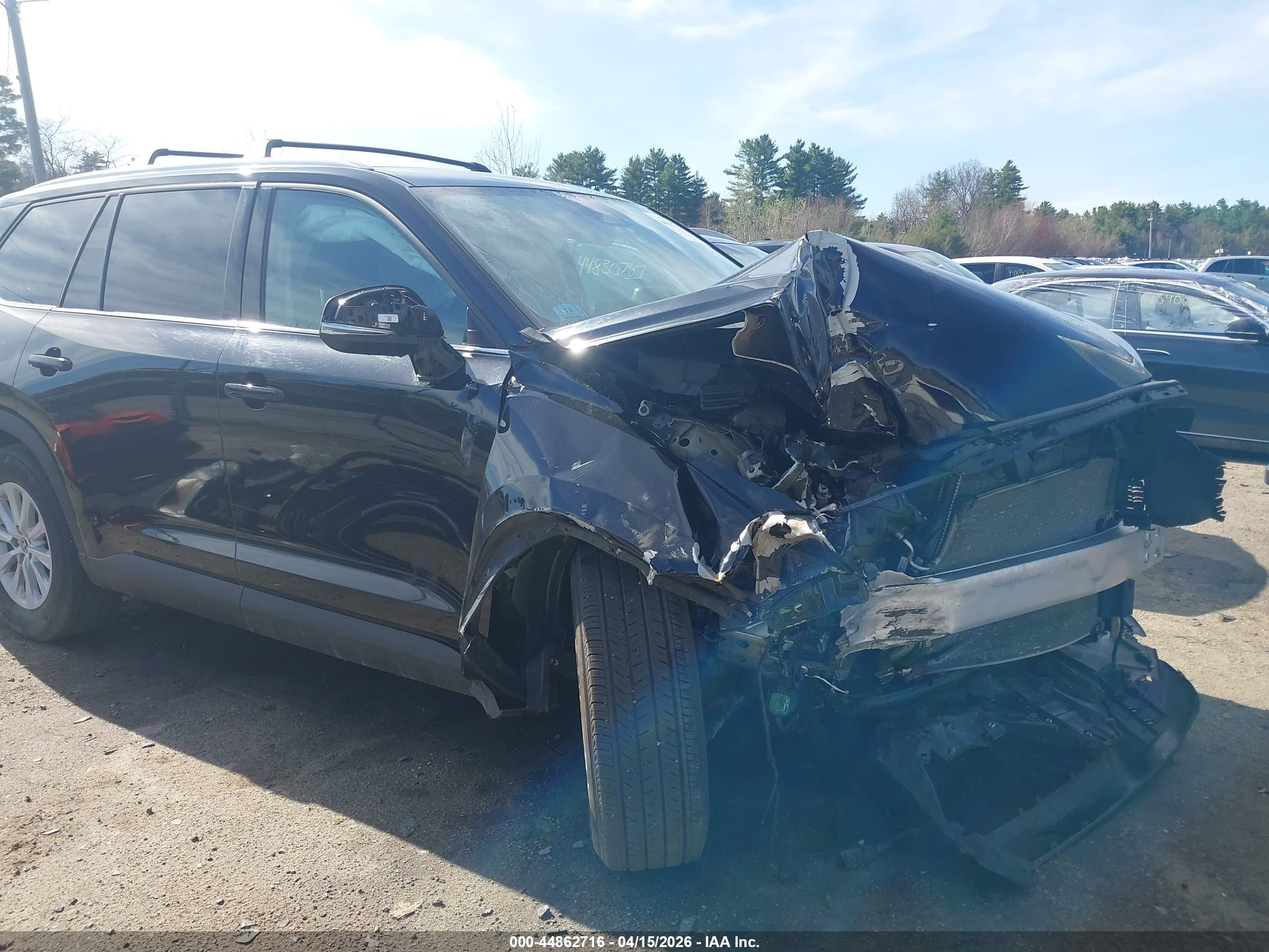 2024 Toyota Grand Highlander XLE, VIN 5TDAAAB51RS057804 — Front end