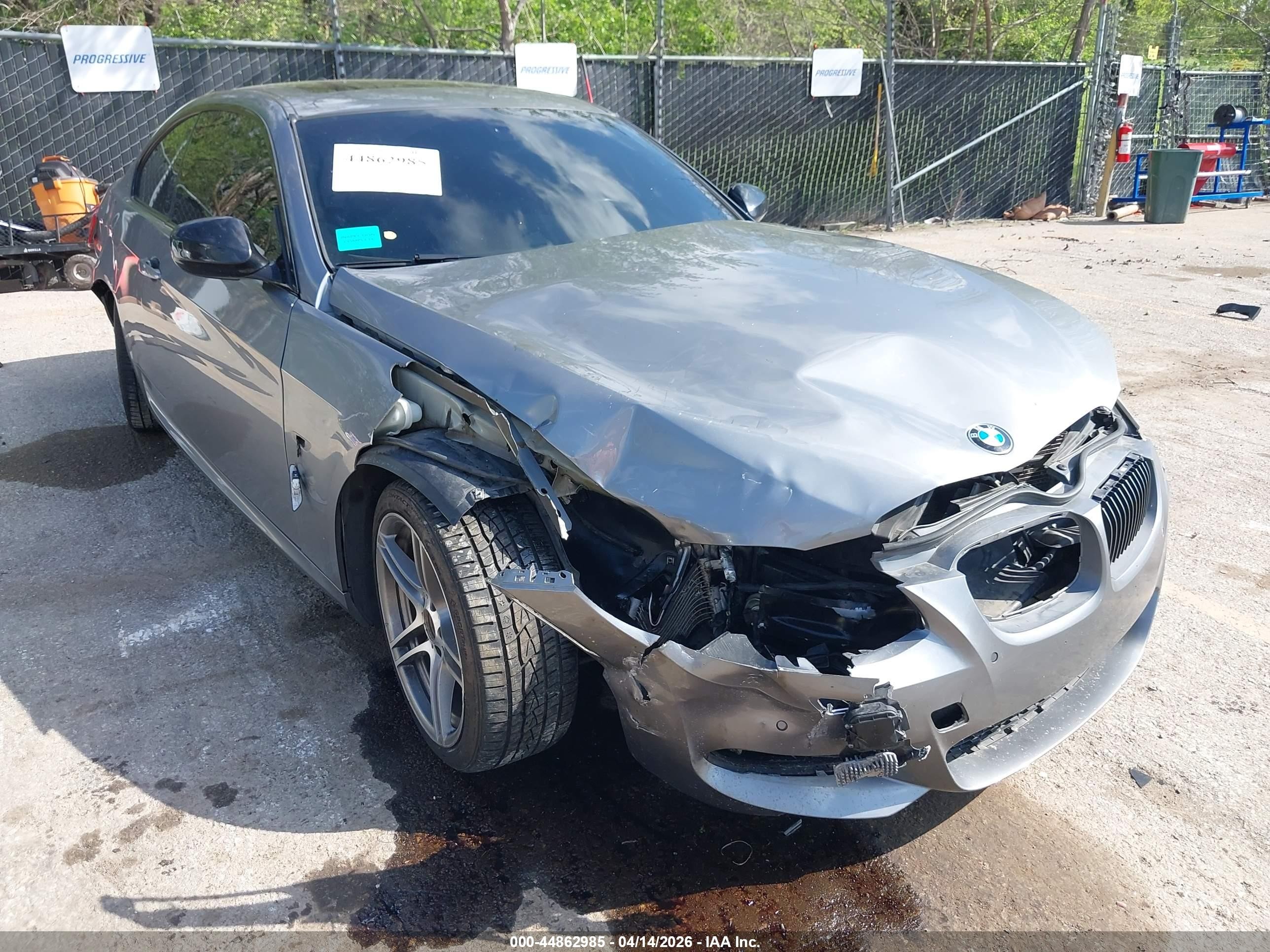 2011 BMW 3 Series 335is, VIN WBAKG1C54BE362899 — Front end