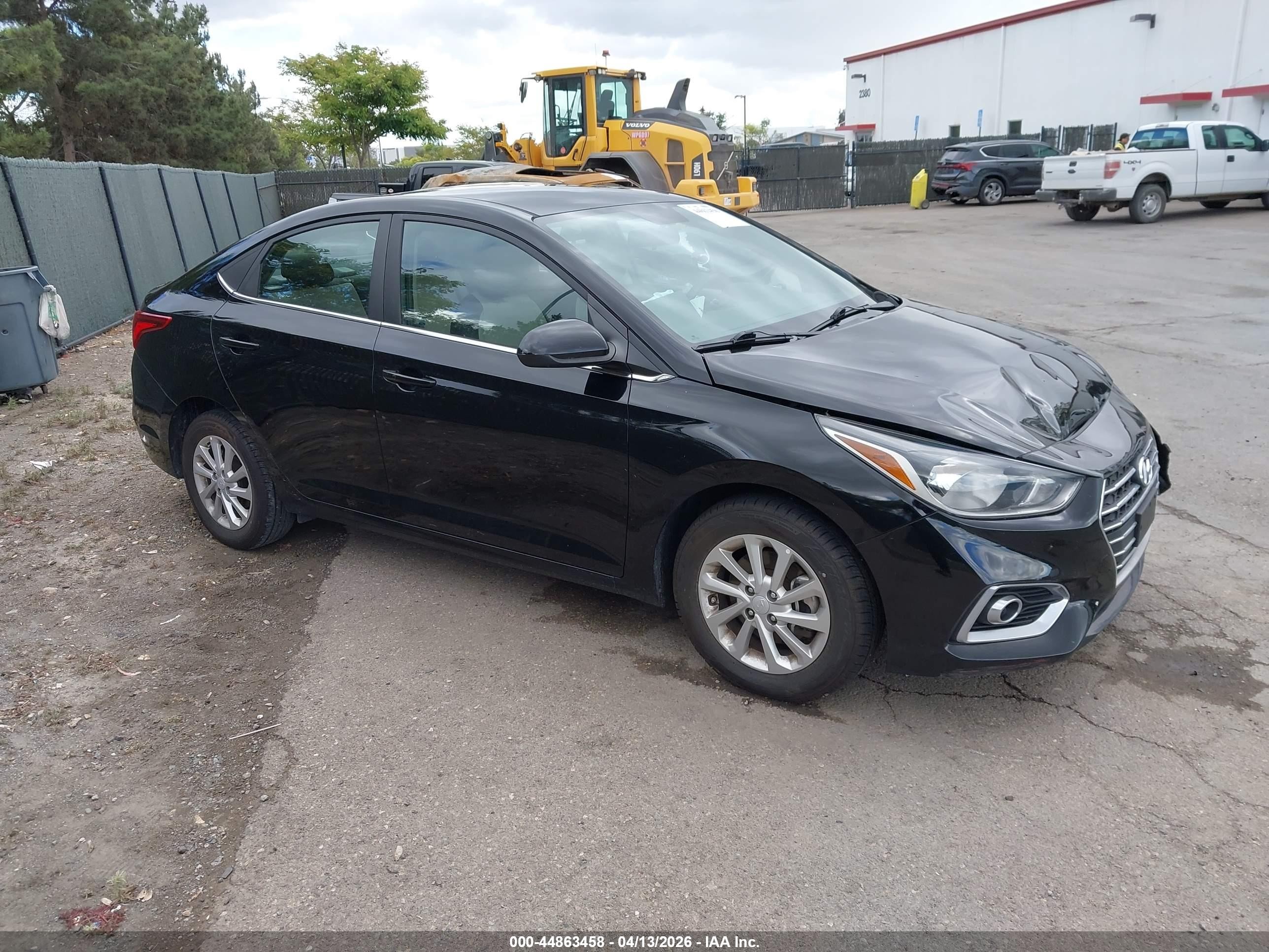 2022 Hyundai Accent SE, VIN 3KPC24A67NE187401 — Front end
