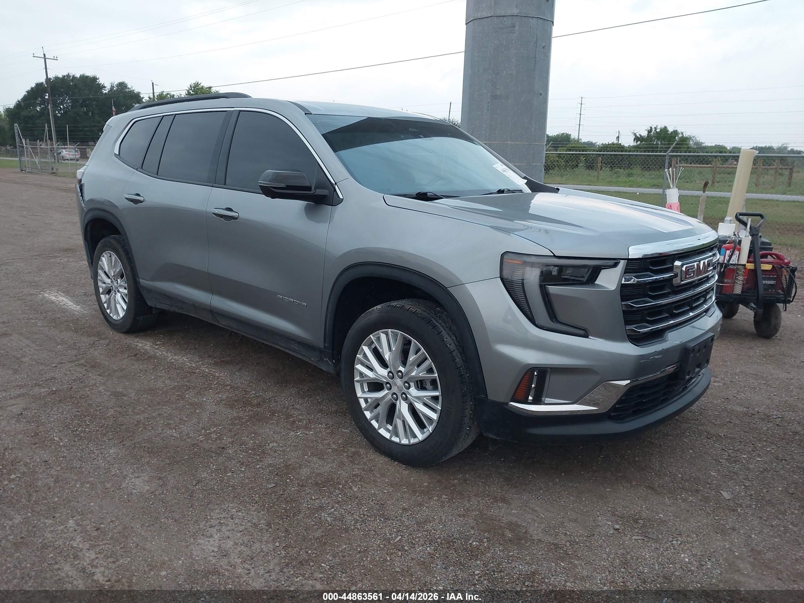 2024 GMC Acadia FWD Elevation, VIN 1GKENKKS3RJ214882 — Rear end