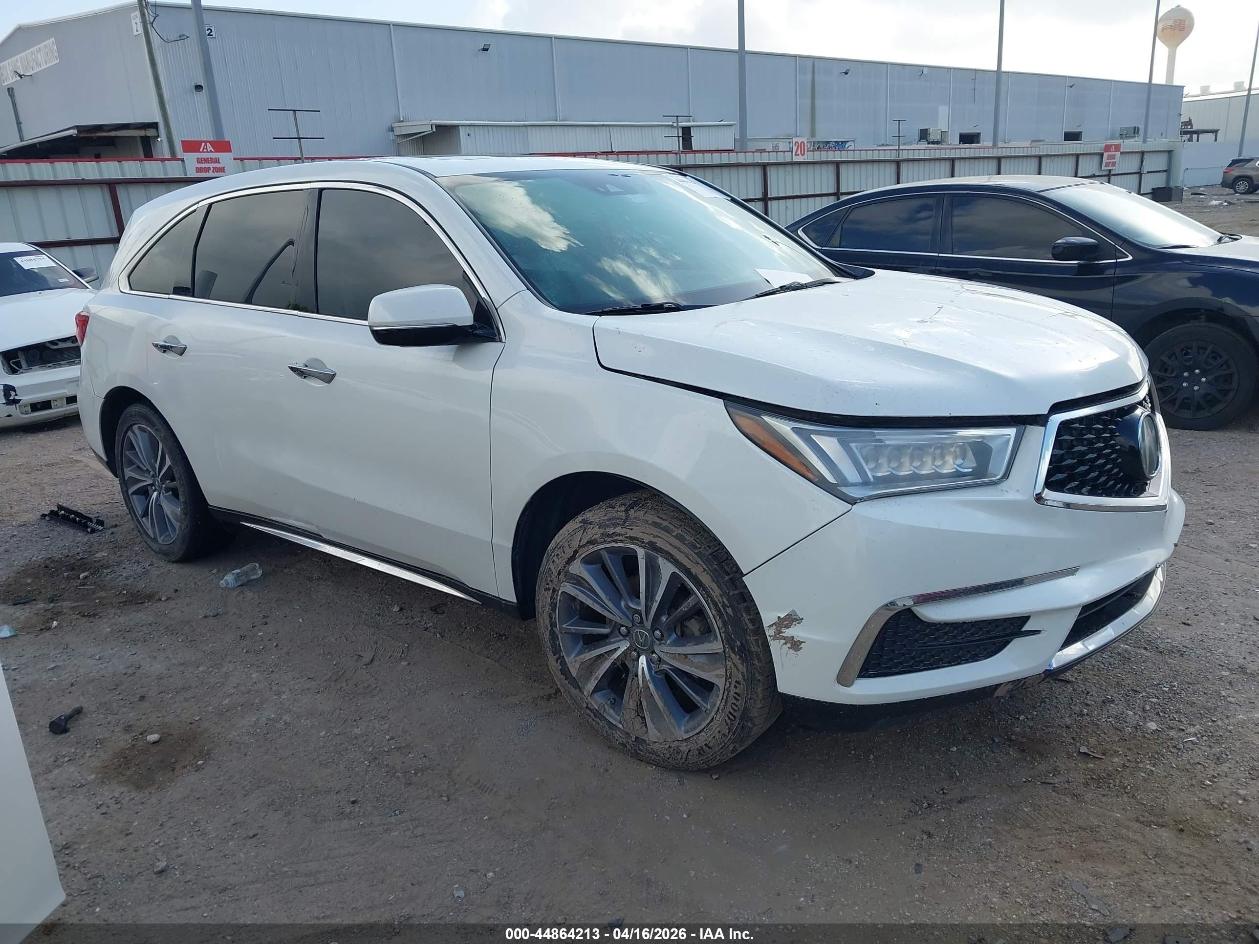 2018 Acura MDX Technology, VIN 5J8YD4H51JL018250 — Water / flood