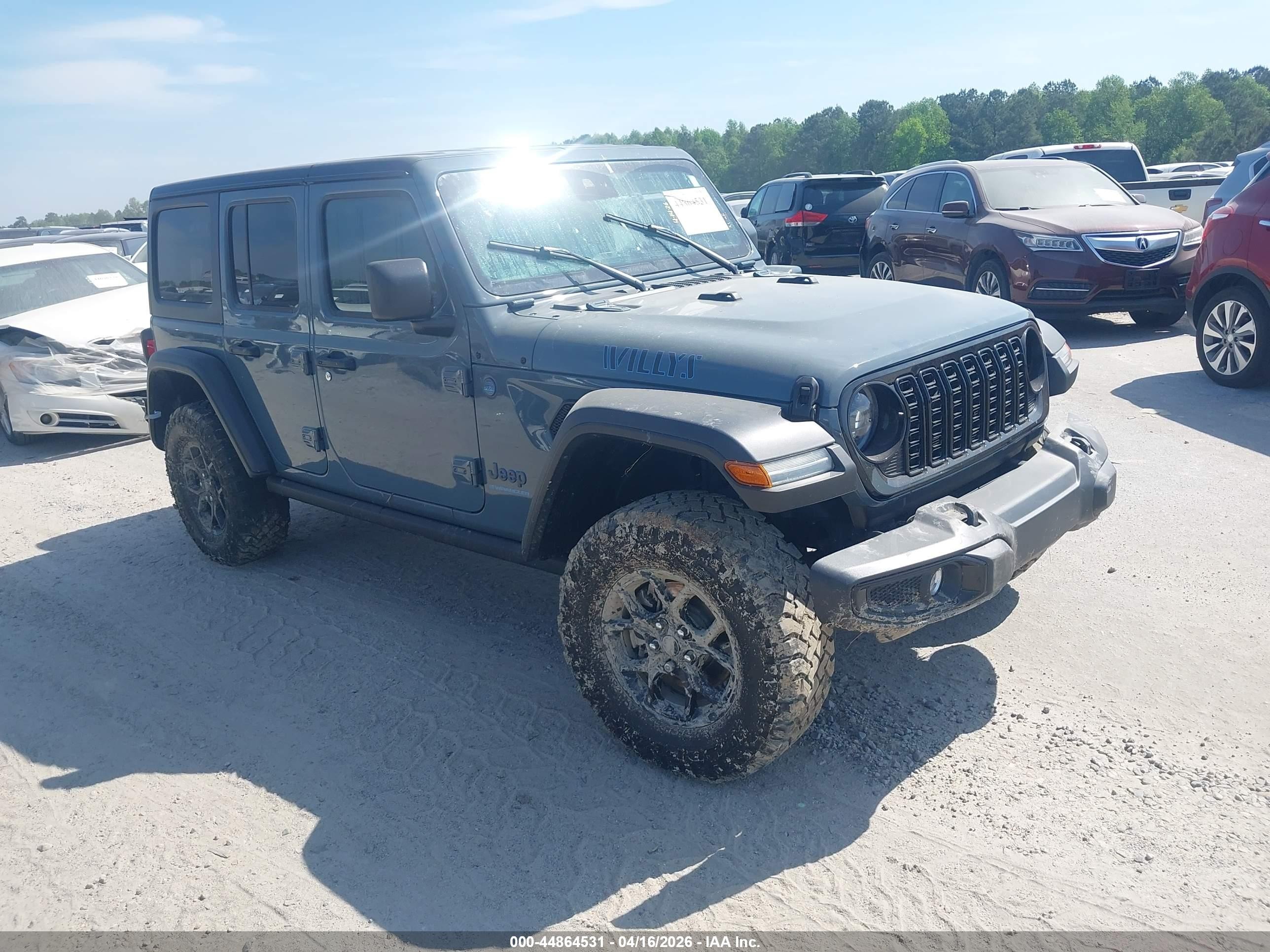 2025 Jeep Wrangler Sport S, VIN 1C4RJXN61SW518161 — Fresh water flood