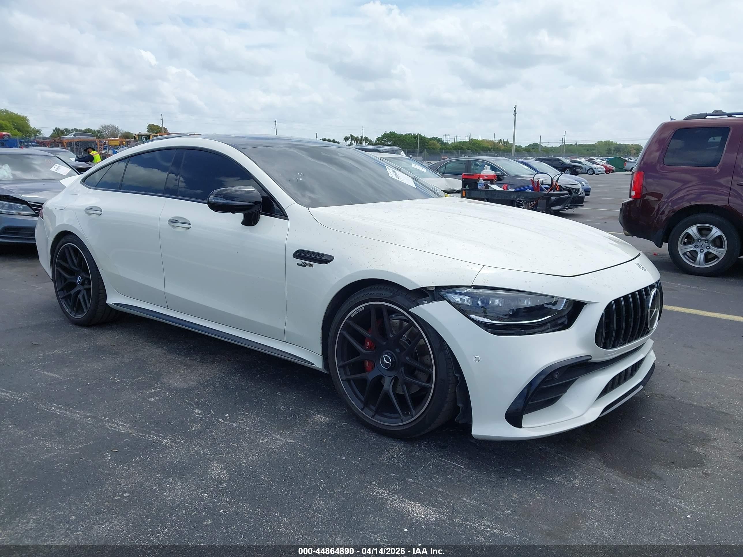 2022 Mercedes-Benz AMG GT 53, VIN W1K7X6BB2NA048358 — Side