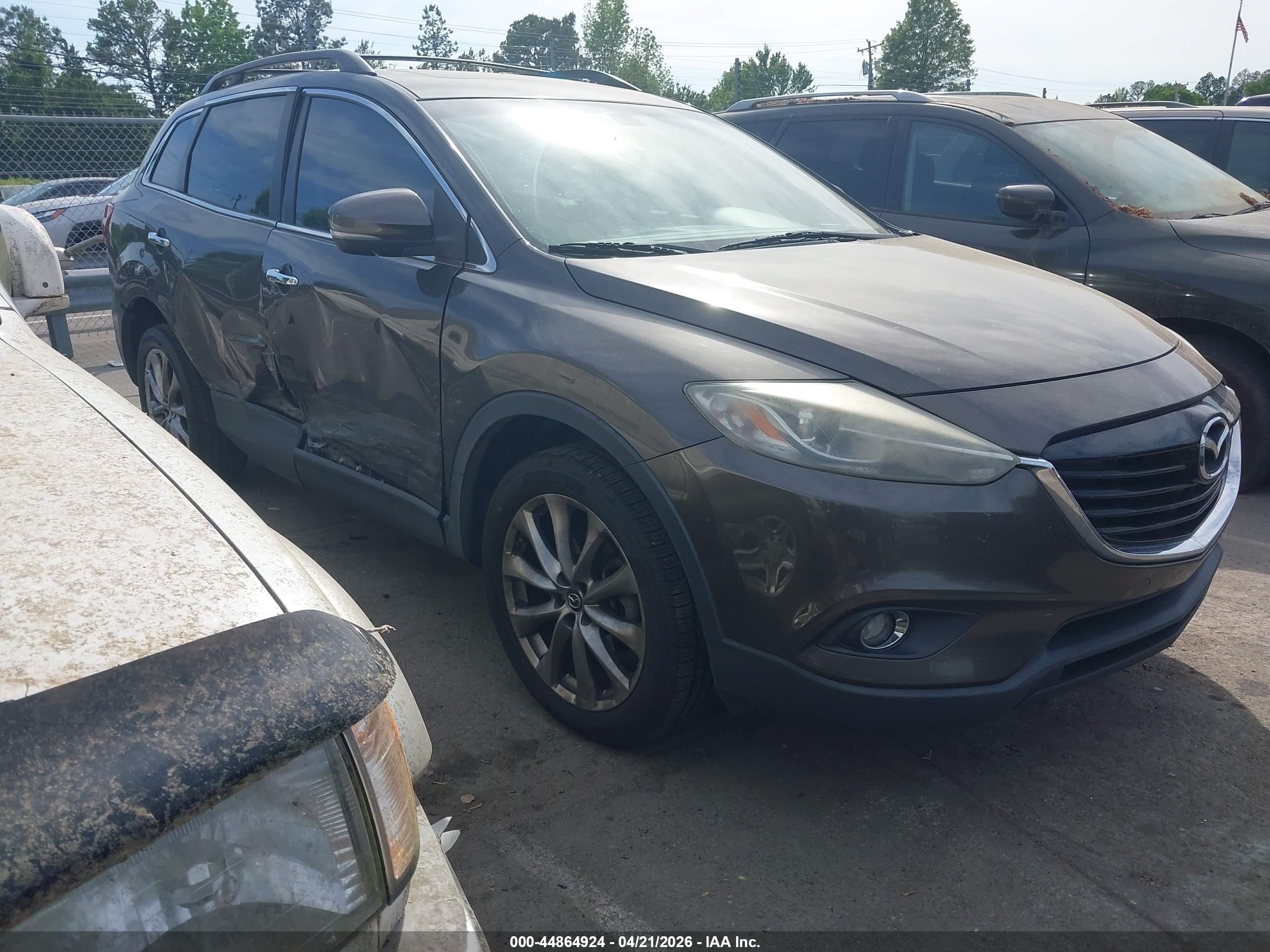 2015 Mazda CX-9 Grand Touring, VIN JM3TB3DA7F0449297 — Бок