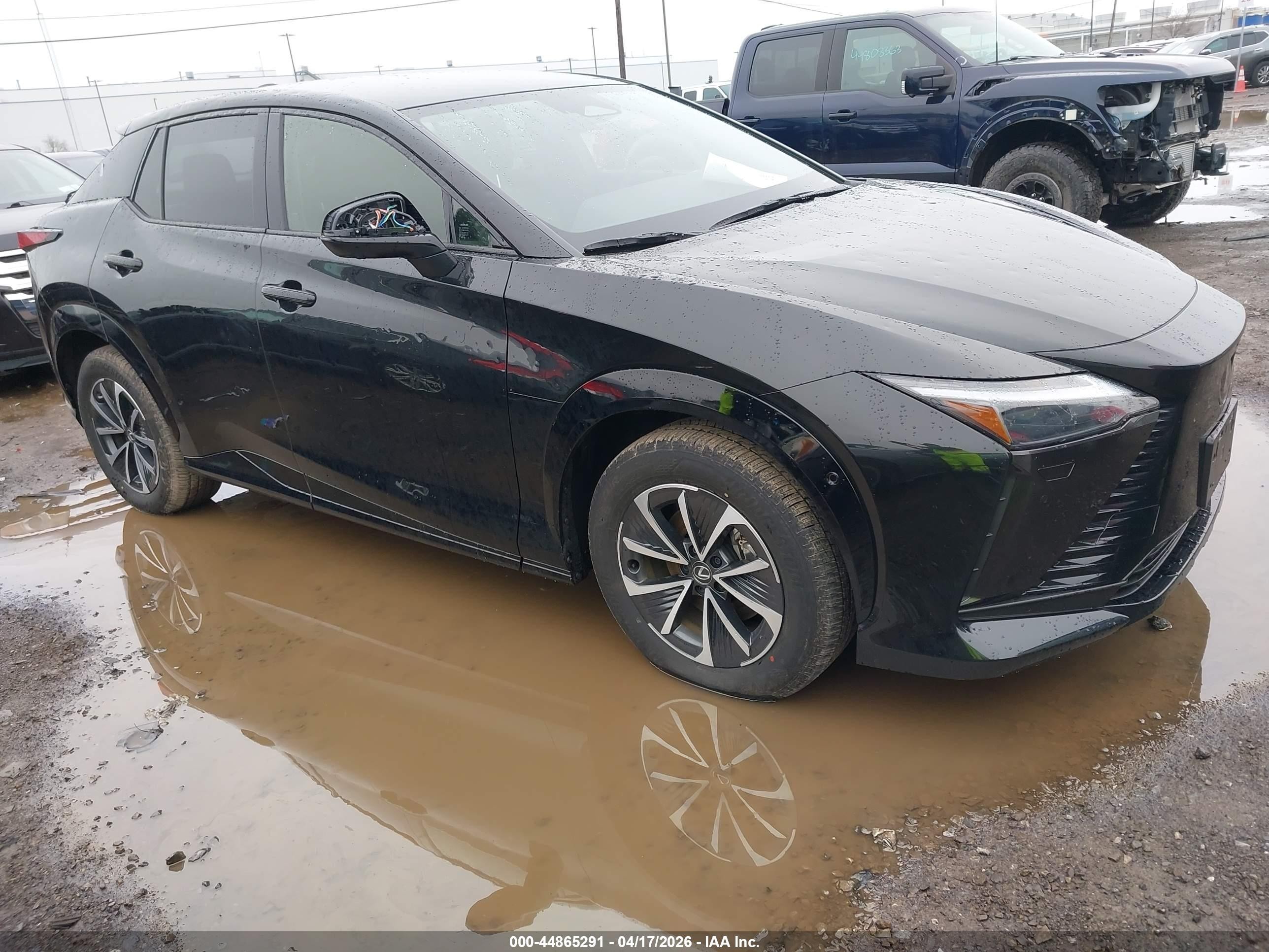 2025 Lexus RZ 450e Premium, VIN JTJAAAABXSA029040 — Hail