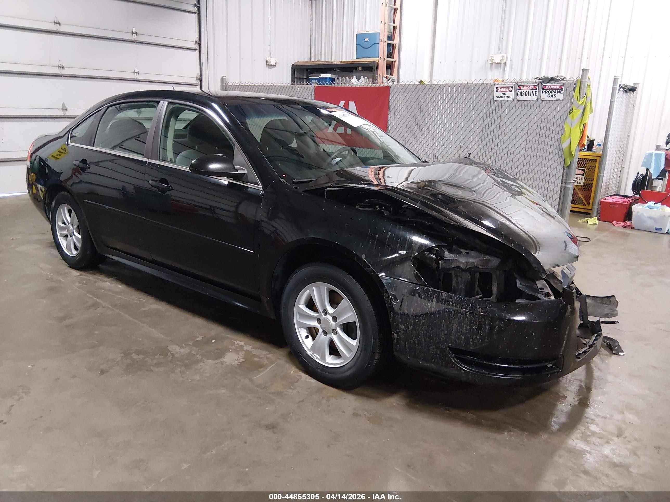 2015 Chevrolet Impala LS, VIN 2G1WA5E33F1138788 — Front end