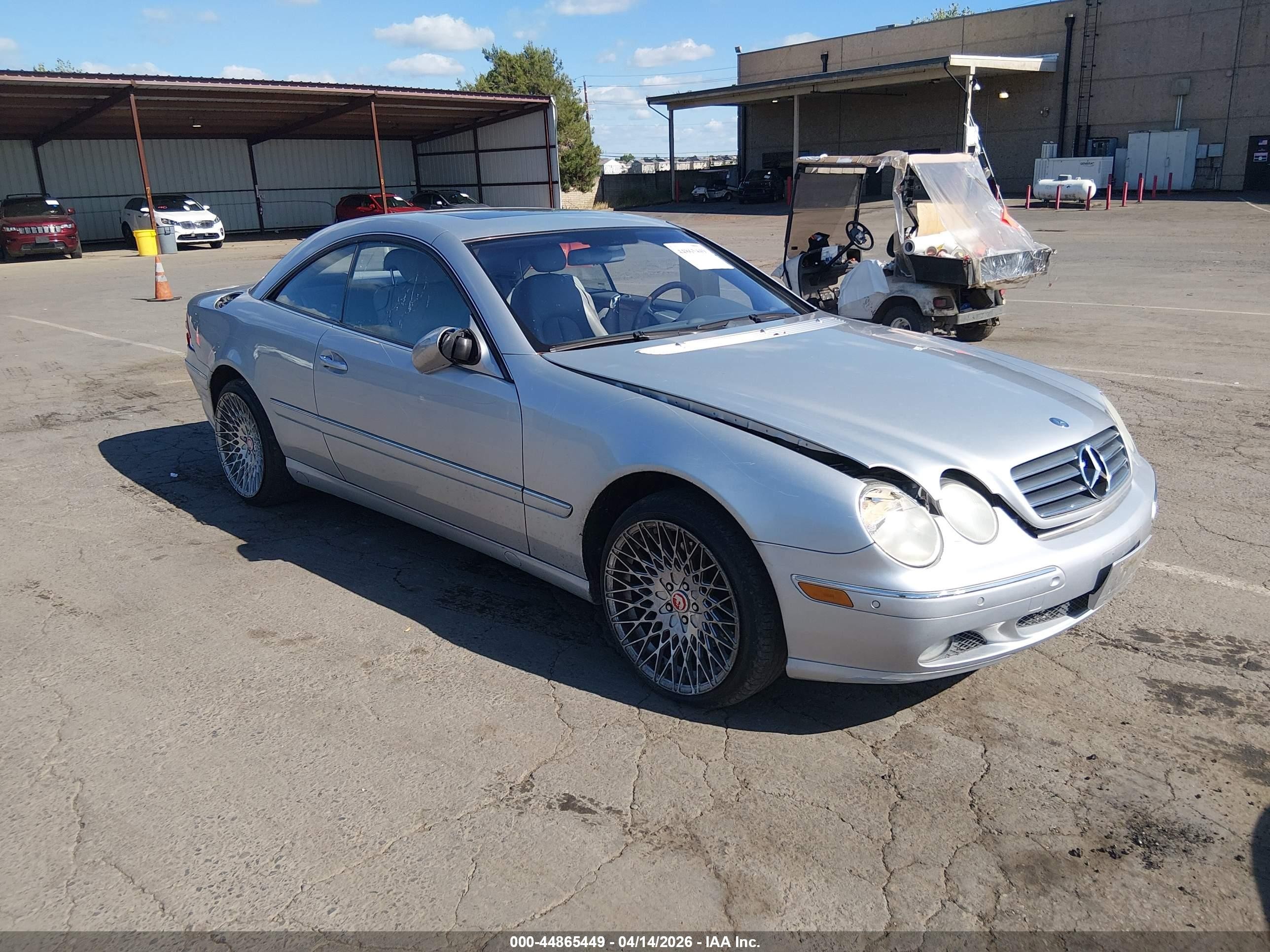2002 Mercedes-Benz CL 500/600, VIN WDBPJ75J42A028689 — Vandalism