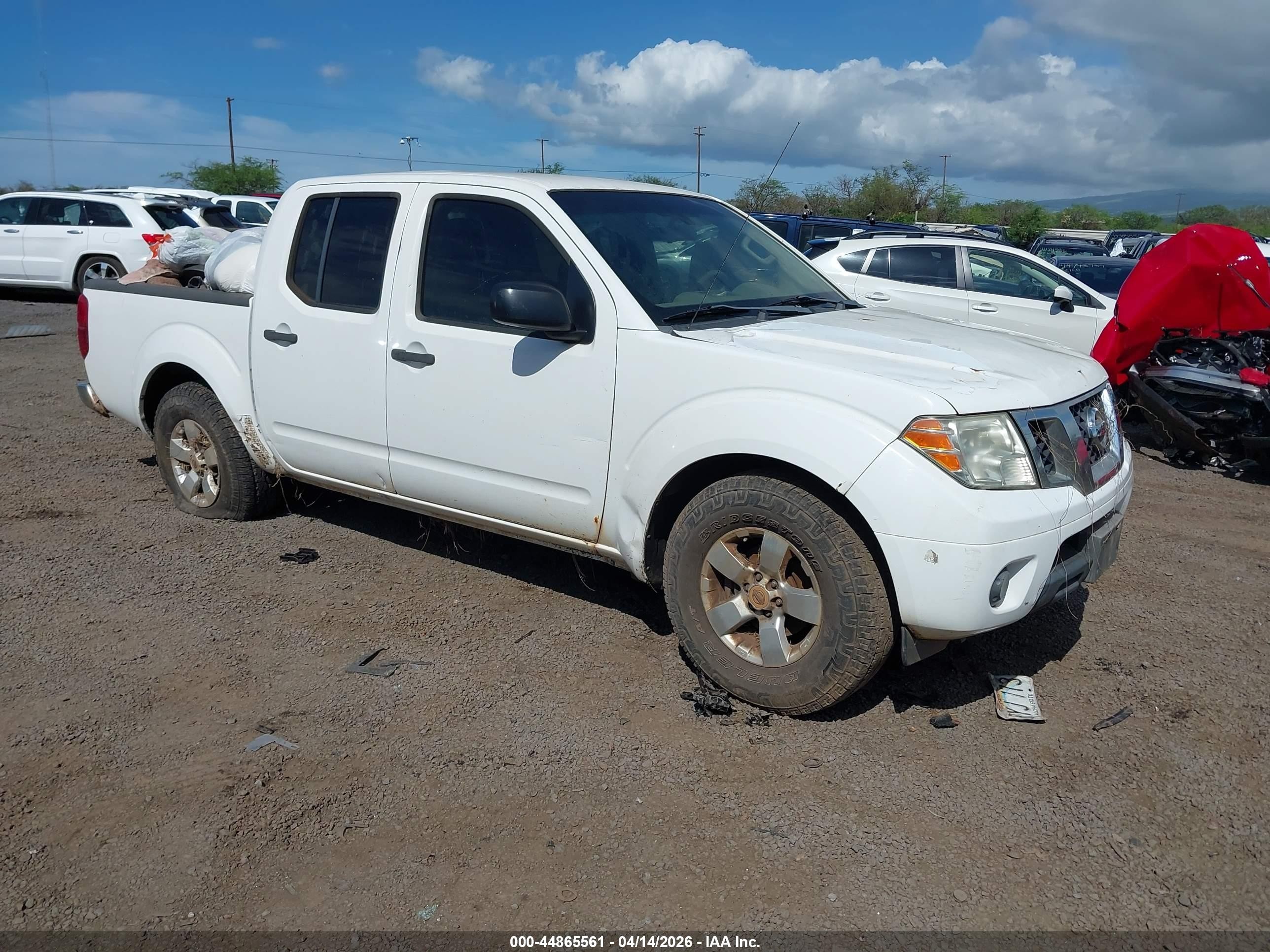 2012 Nissan Frontier SV, VIN 1N6AD0ER4CC412700 — Fresh water flood