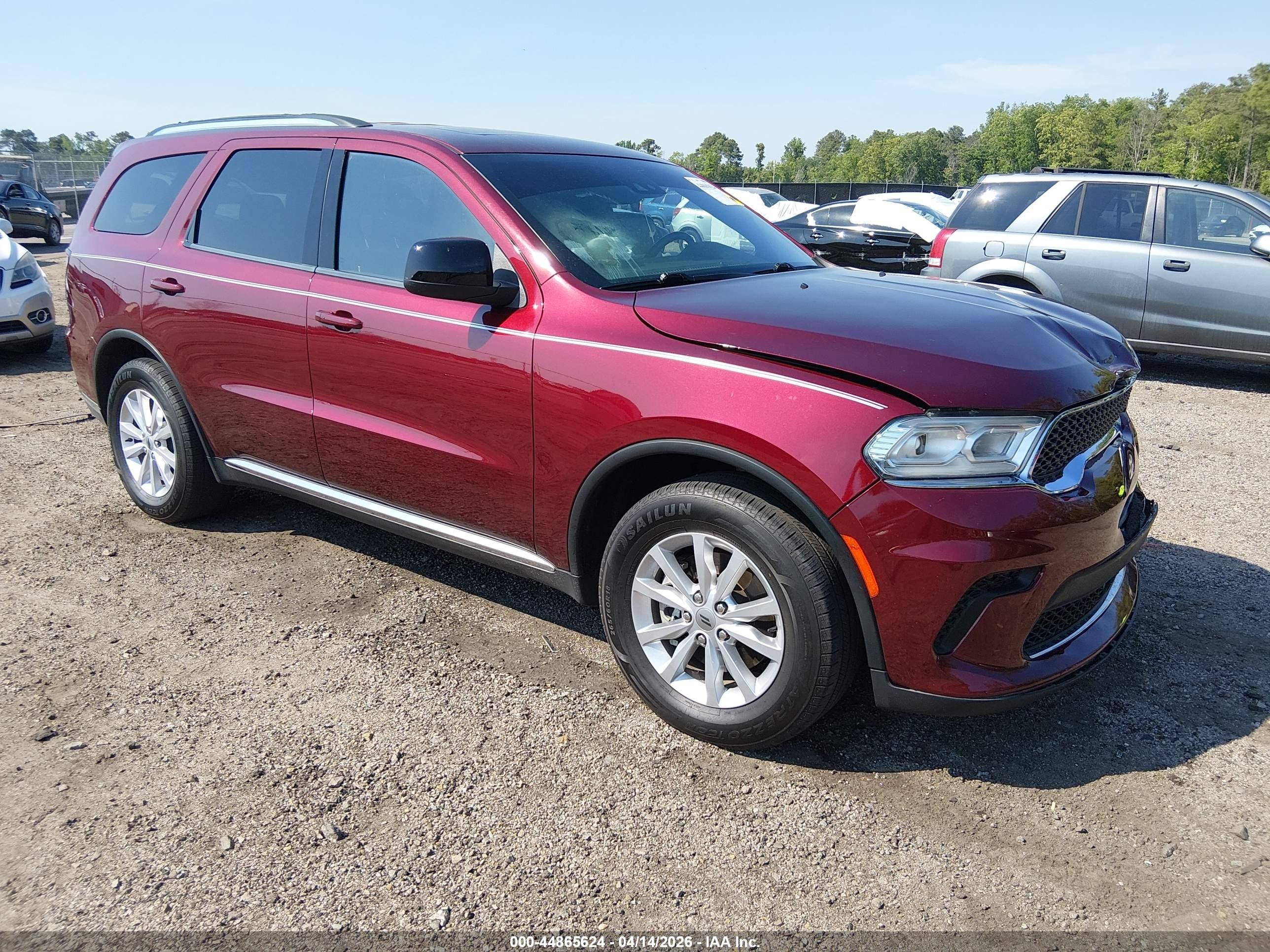2023 Dodge Durango SXT, VIN 1C4RDHAG5PC611589 — Front end